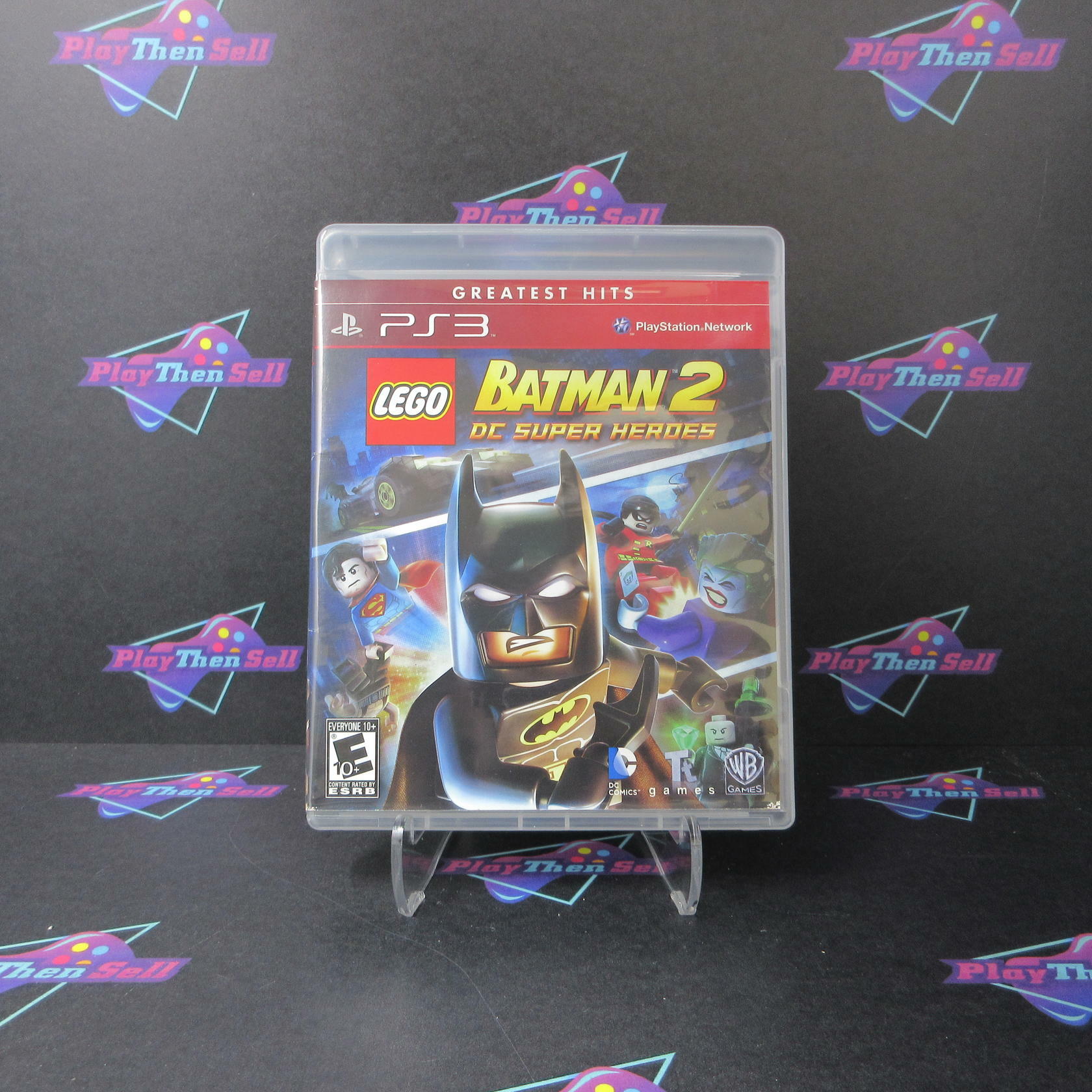 LEGO Batman 2 DC Super Heroes GH PS3 PlayStation 3 AD/DD/NM - Very Good