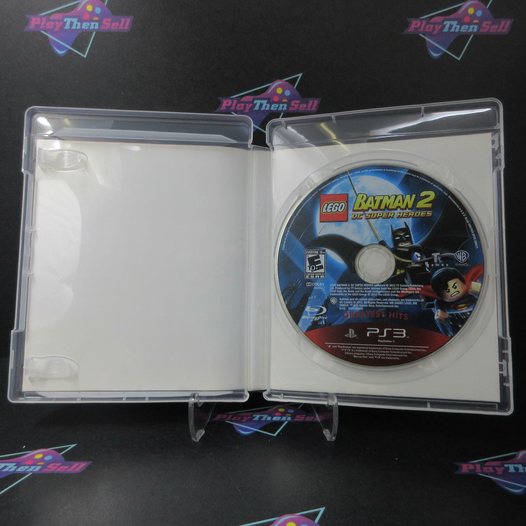 LEGO Batman 2 DC Super Heroes GH PS3 PlayStation 3 AD/DD/NM - Very Good