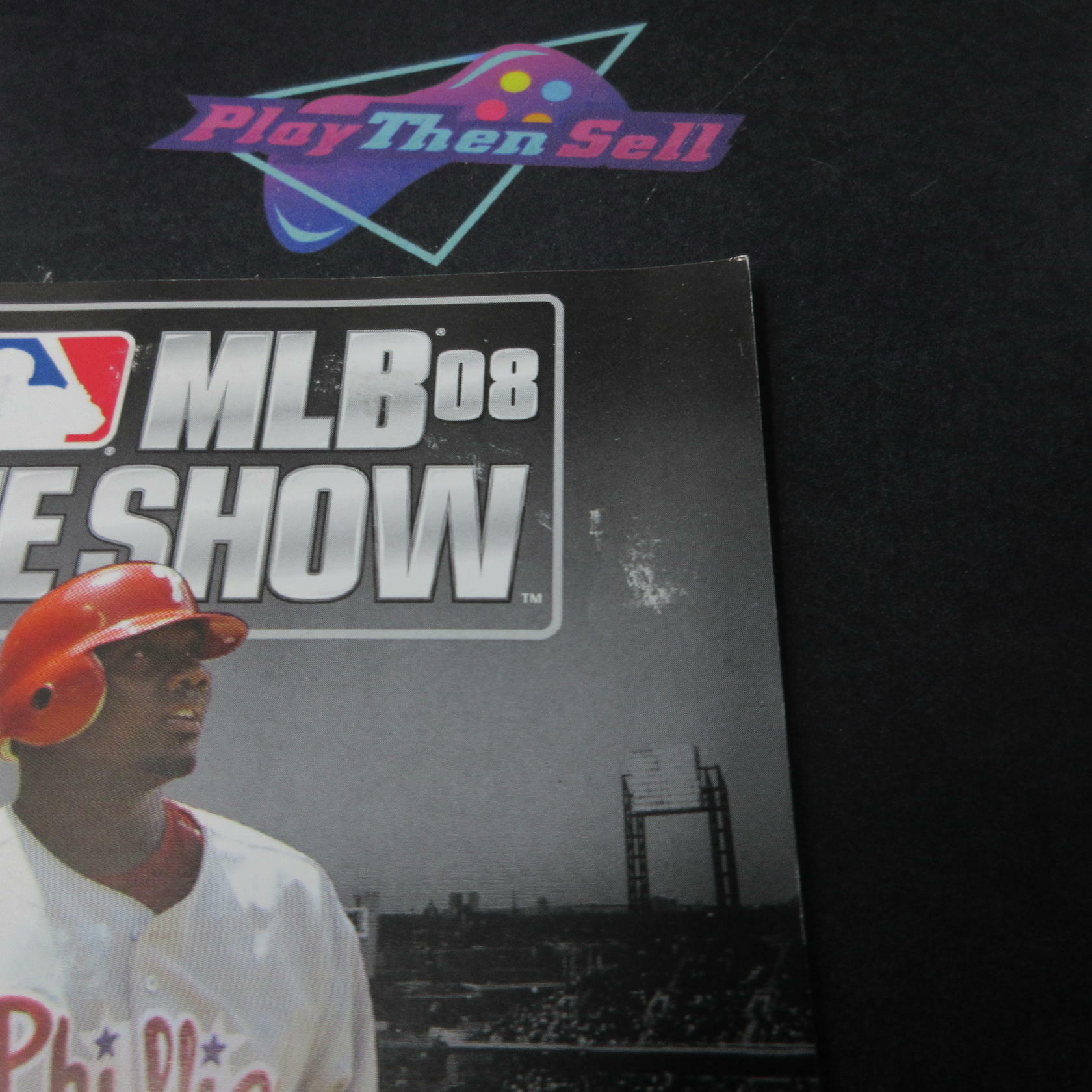 MLB 08 The Show PS3 PlayStation 3 AD/MD/DD + Reg Card Complete CIB - Very Good