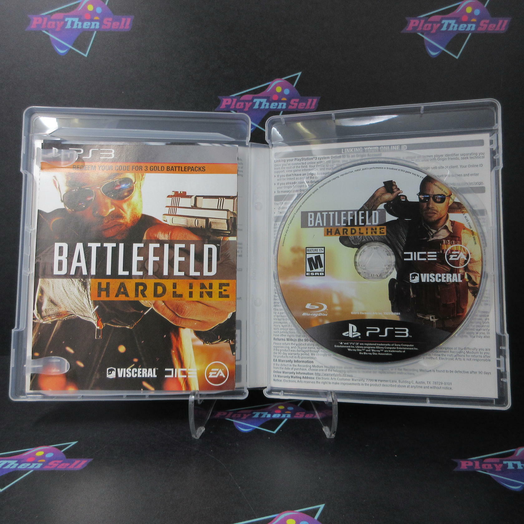 Battlefied Hardline PS3 PlayStation 3 AD Complete CIB - Very Good