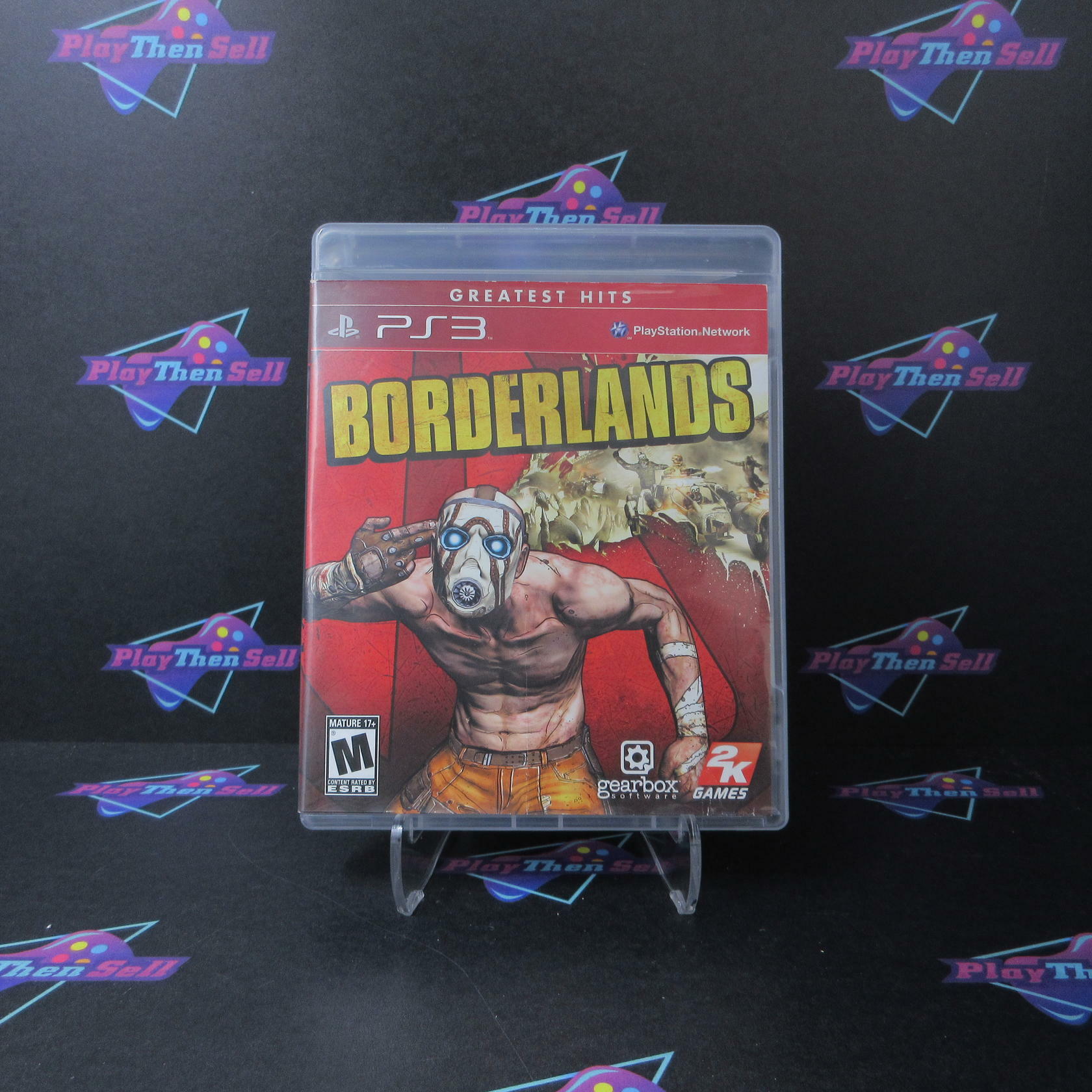 Borderlands GH PS3 PlayStation 3 AD/MD Complete CIB - Very Good