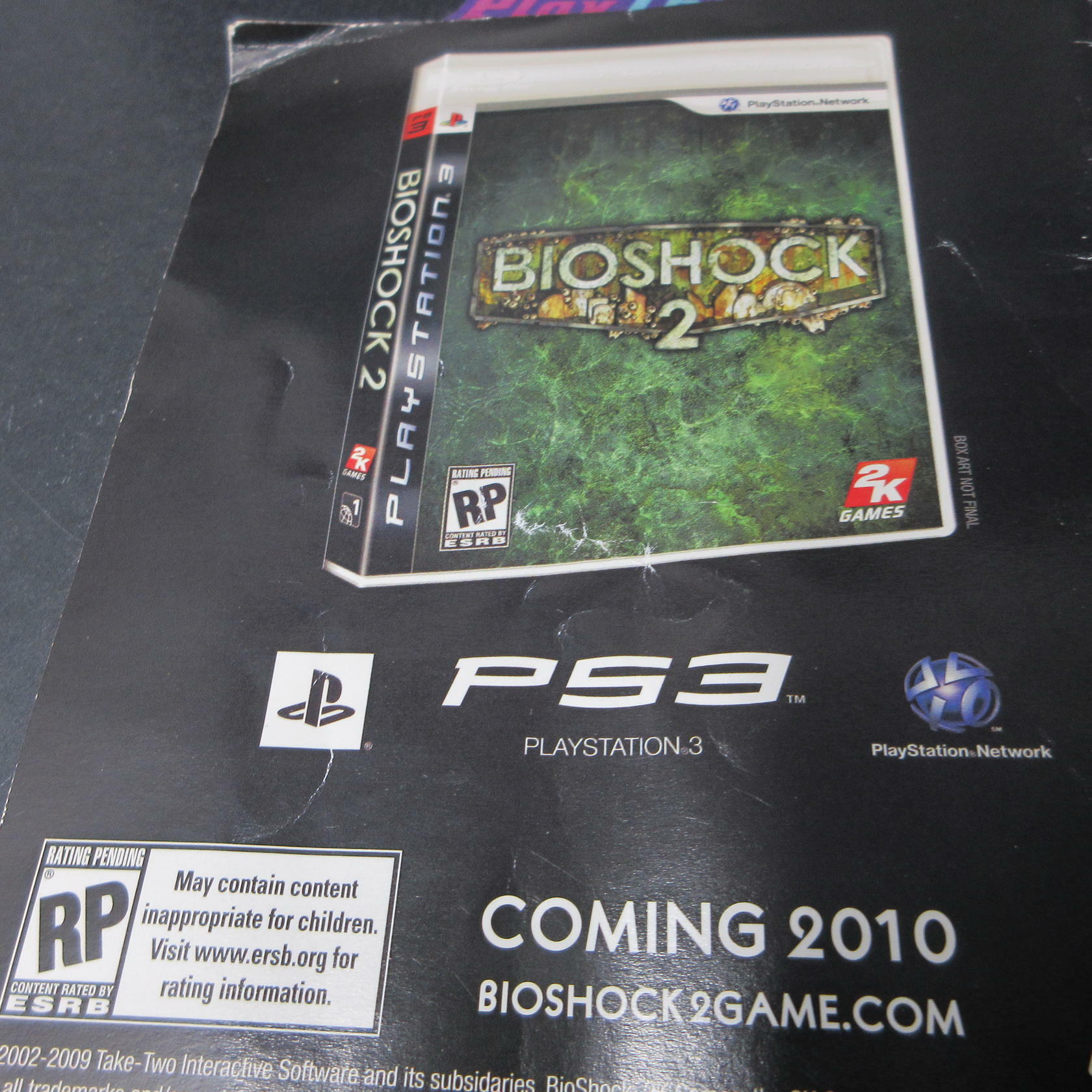 Borderlands GH PS3 PlayStation 3 AD/MD Complete CIB - Very Good