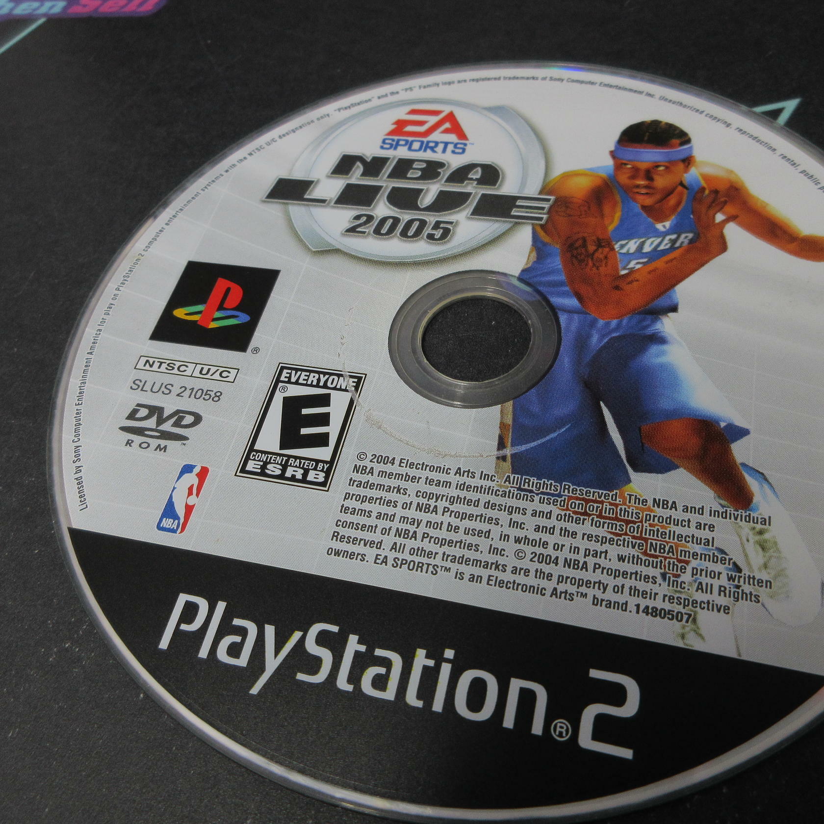 NBA Live 2005 PS2 PlayStation 2 DD Complete CIB - Very Good
