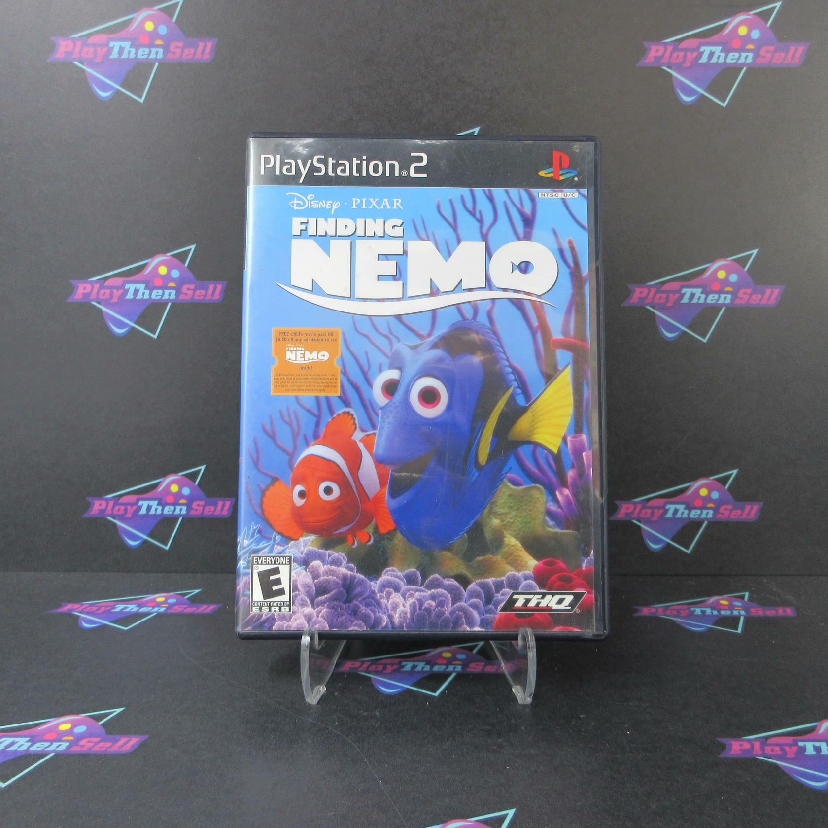 Finding Nemo PS2 PlayStation 2 MD Complete CIB - Very Good