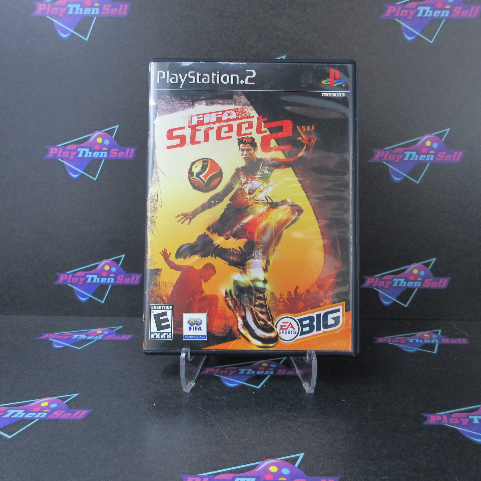 FIFA Street 2 PS2 PlayStation 2 AD Complete CIB - Very Good