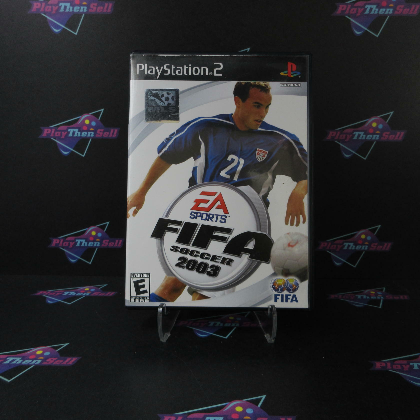 FIFA Soccer 2003 PS2 PlayStation 2 AD Complete CIB - Very Good