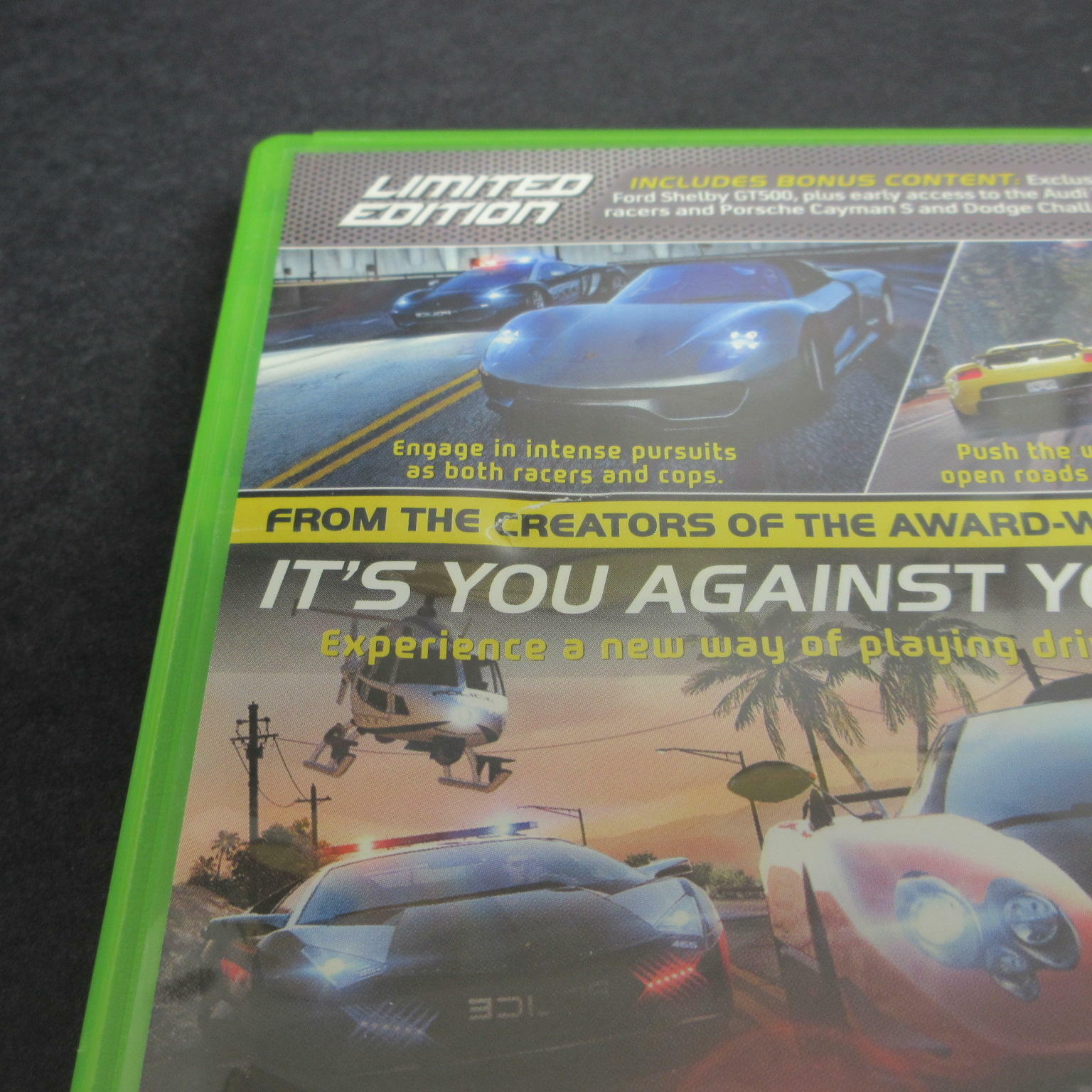 Need for Speed Hot Pursuit Limited Edition Xbox 360 AD CIB - Very Good