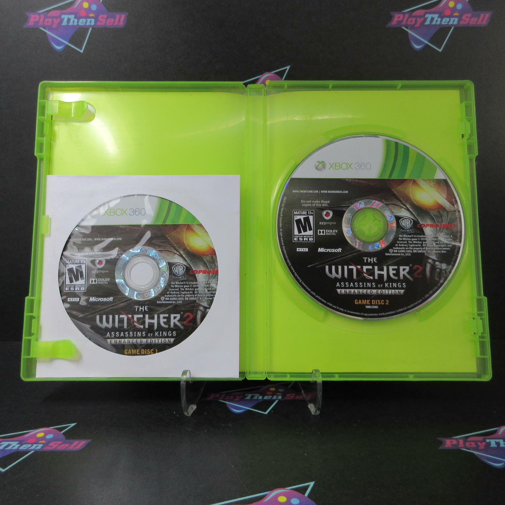 The Witcher 2 Assassins Of Kings Enhanced Edition Xbox 360 AD/NM - Very Good