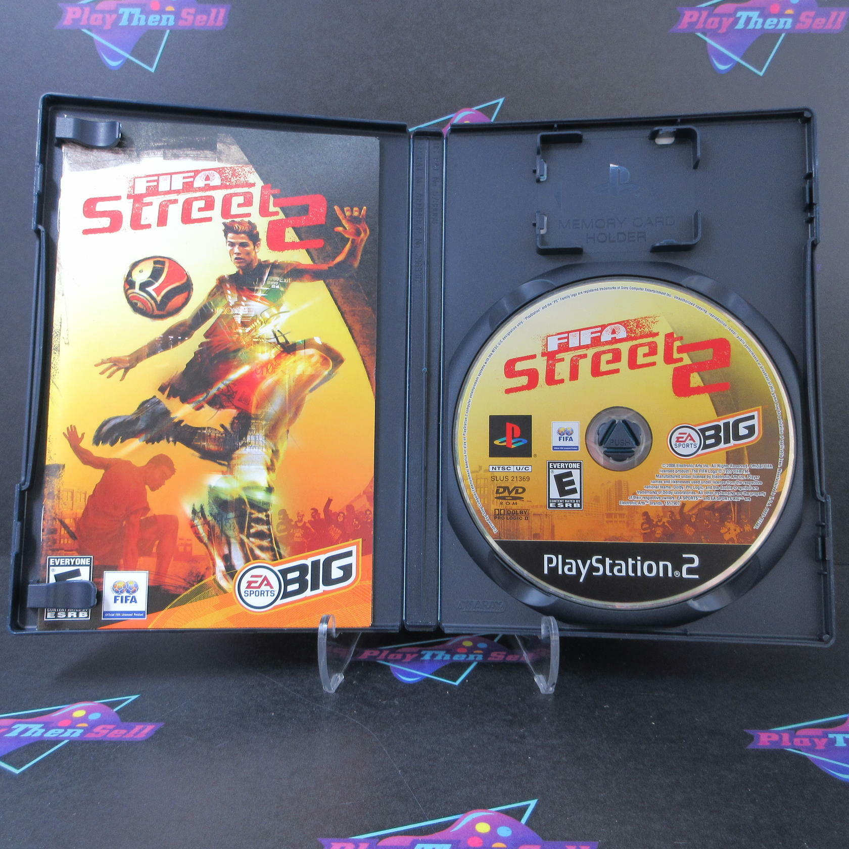 FIFA Street 2 PS2 PlayStation 2 AD Complete CIB - Very Good