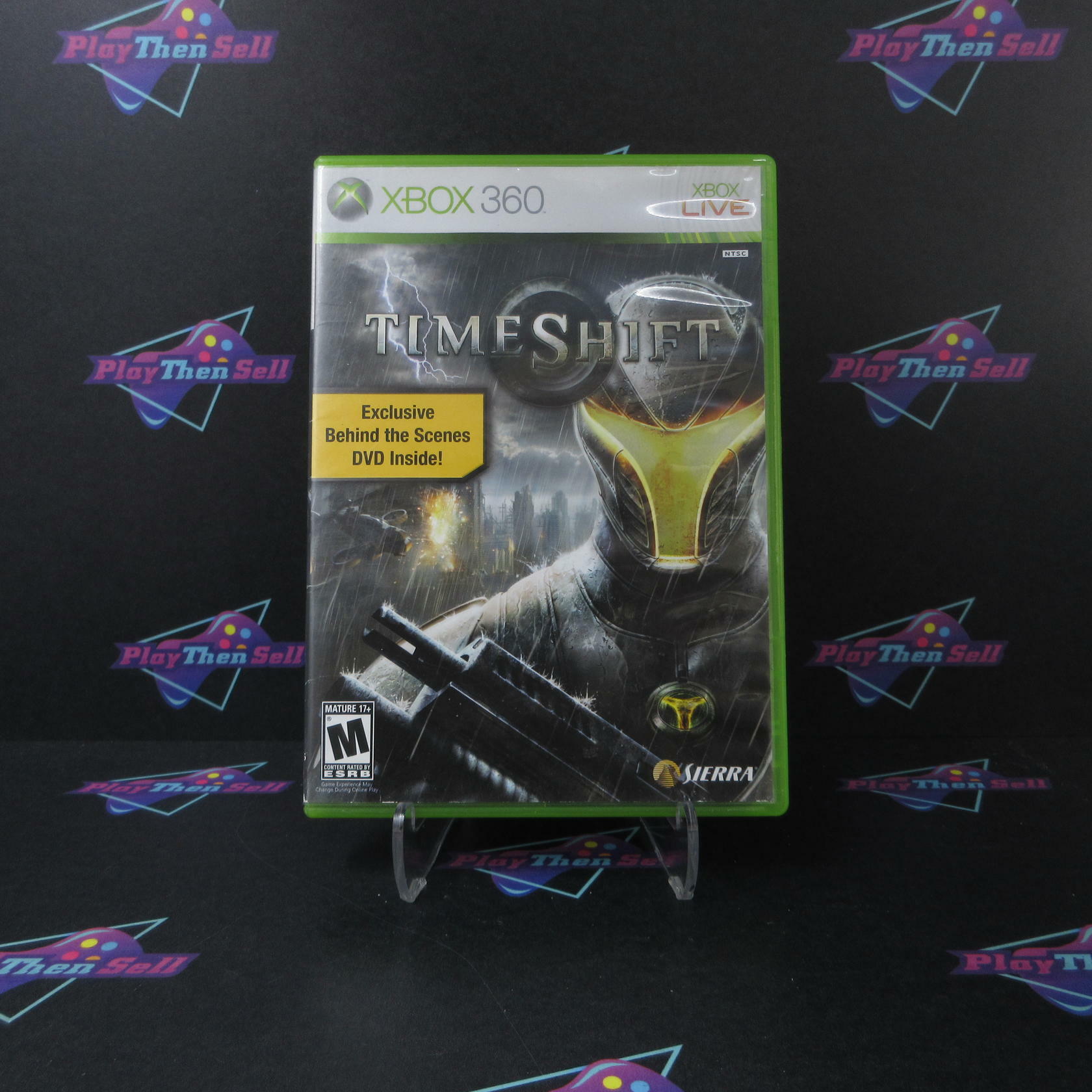Timeshift Xbox 360 AD/MD Complete CIB - Very Good