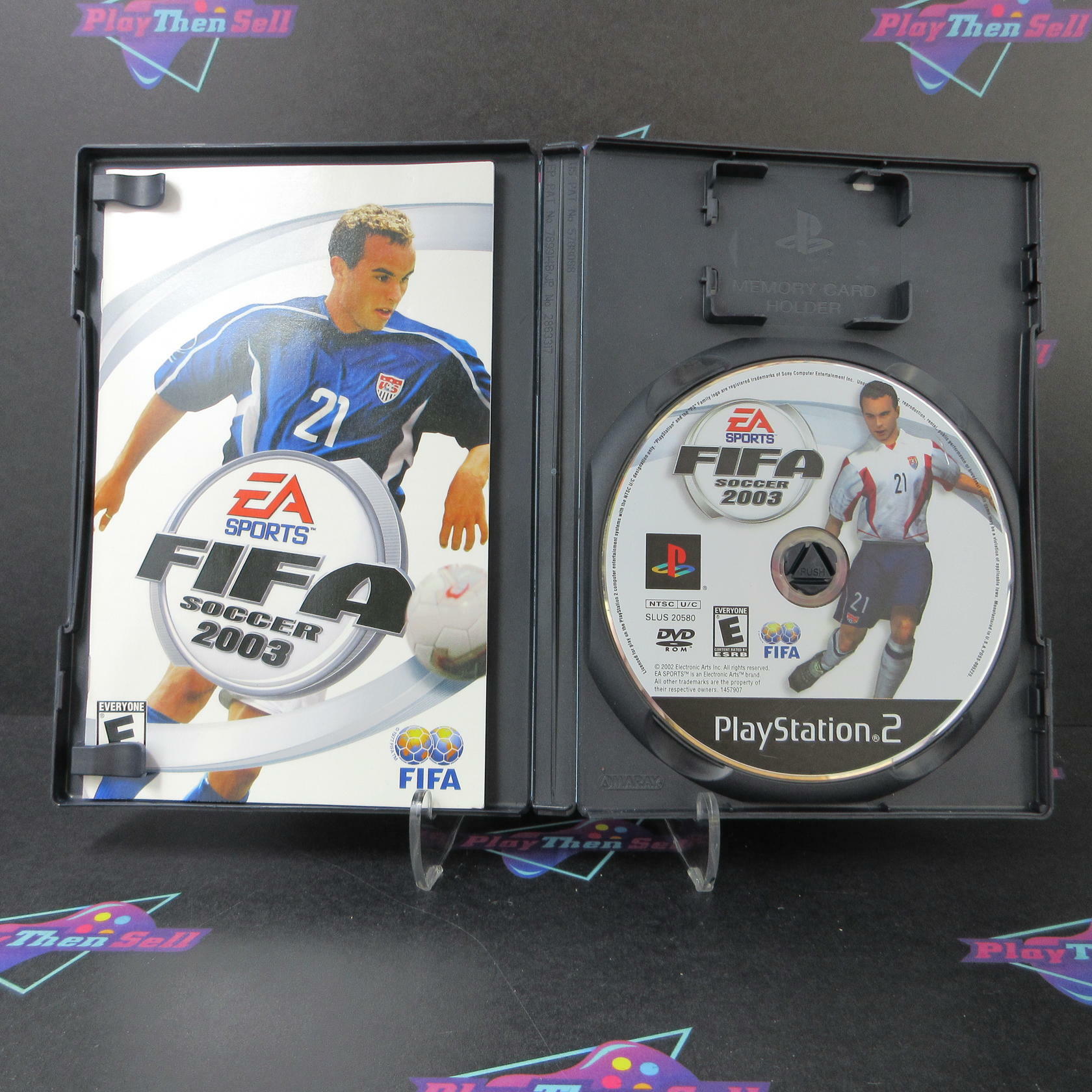 FIFA Soccer 2003 PS2 PlayStation 2 AD Complete CIB - Very Good