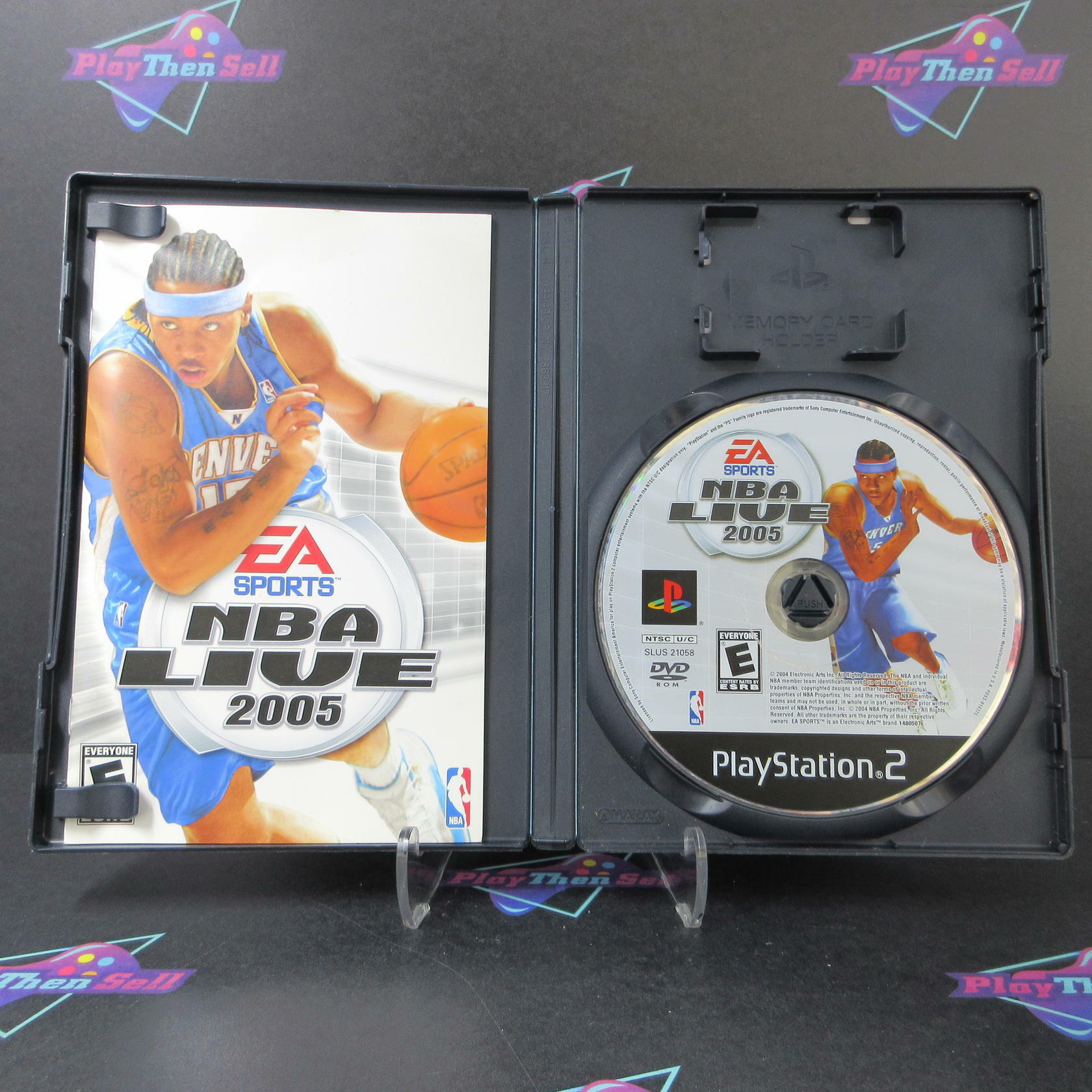 NBA Live 2005 PS2 PlayStation 2 DD Complete CIB - Very Good