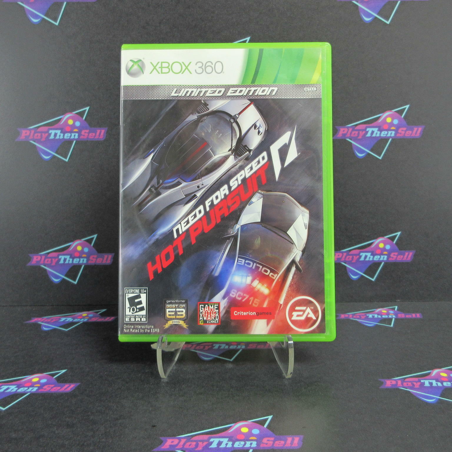 Need for Speed Hot Pursuit Limited Edition Xbox 360 AD CIB - Very Good