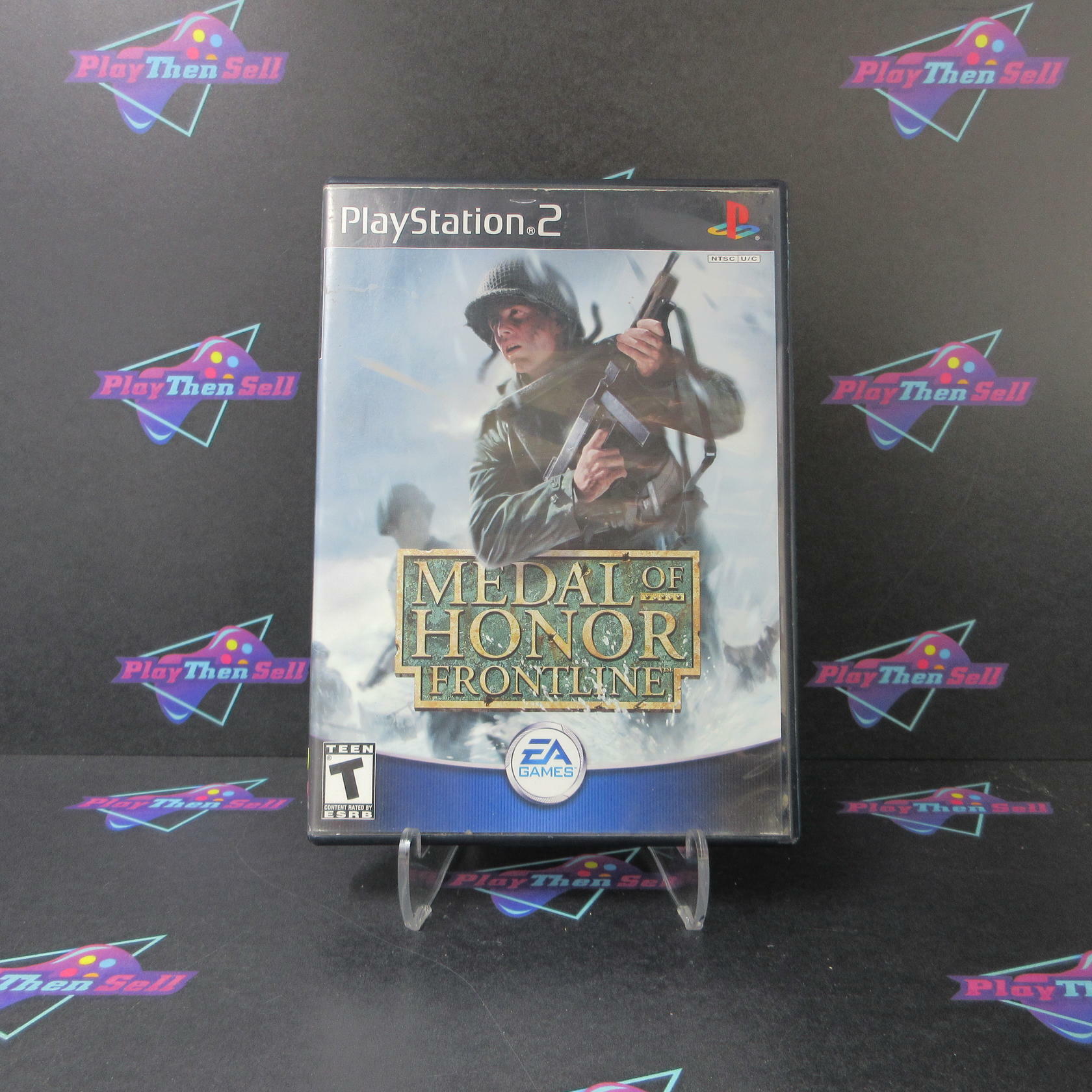 Medal of Honor Frontline GH Disc PS2 PlayStation 2 AD Complete CIB - Very Good