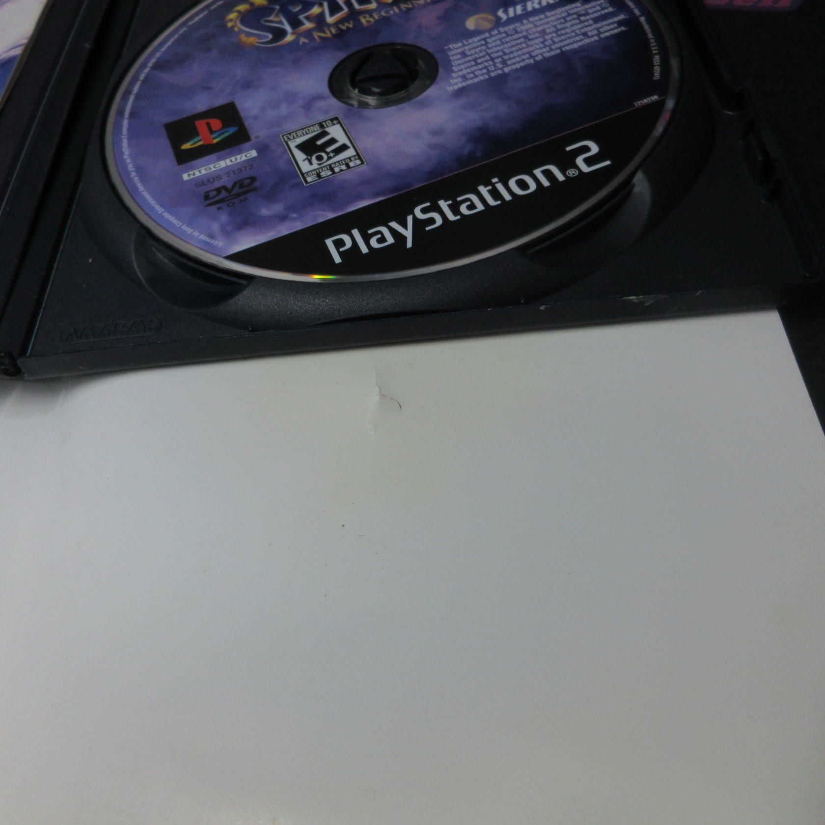 Legend of Spyro A New Beginning PS2 PlayStation 2 AD Complete CIB - Very Good
