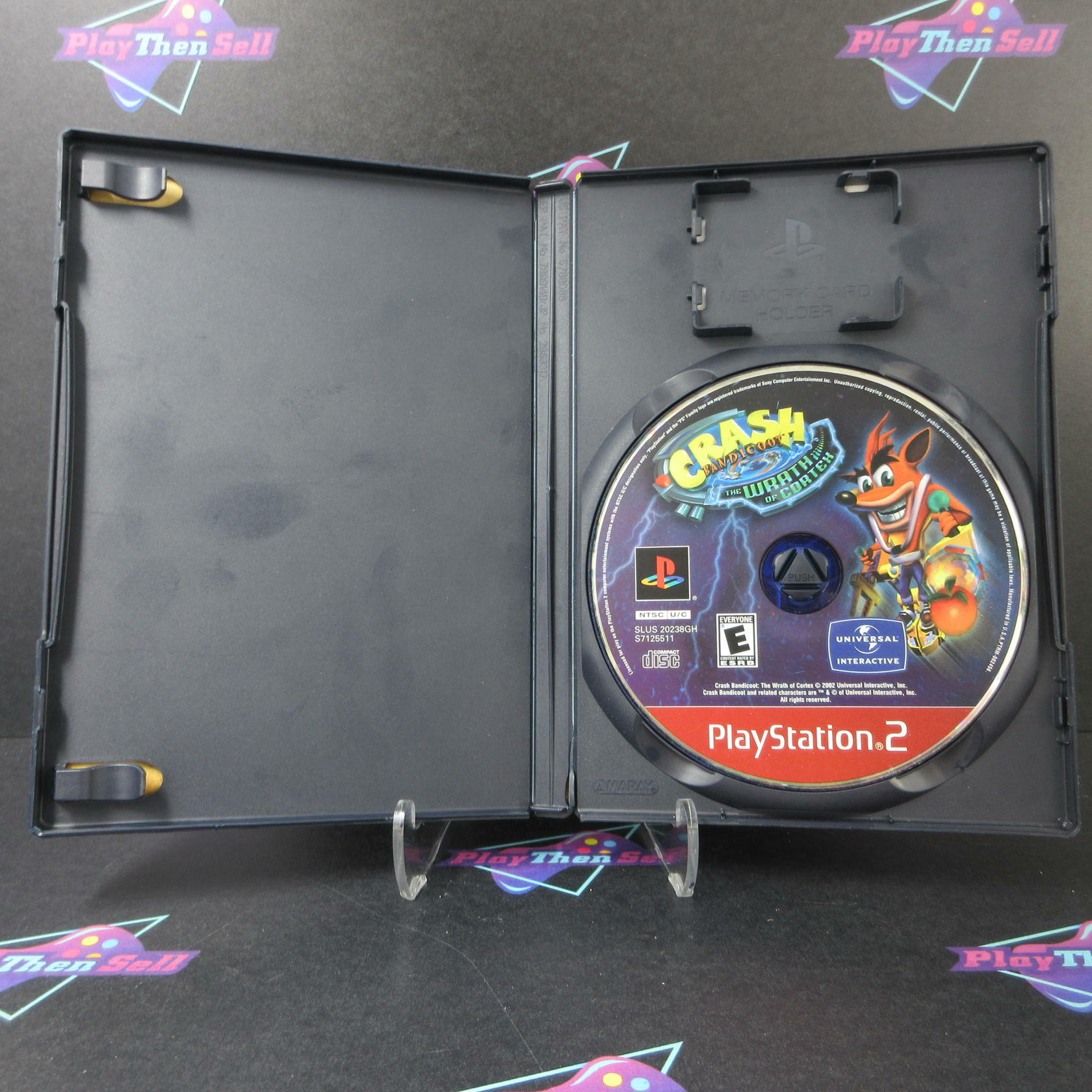 Crash Bandicoot The Wrath of Cortex GH PS2 AD/NM - Very Good