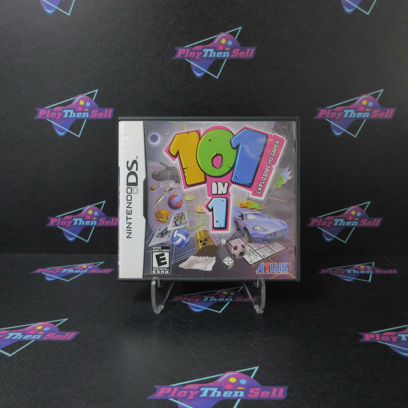 101-in-1 Explosive Megamix Nintendo DS CS Complete CIB - Very Good