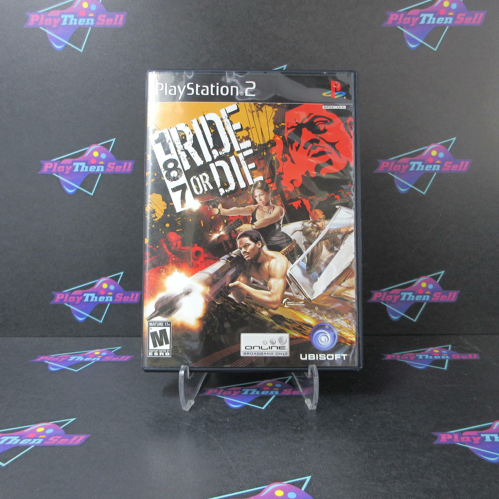 187 Ride Or Die PS2 PlayStation 2 AD Complete CIB - Very Good