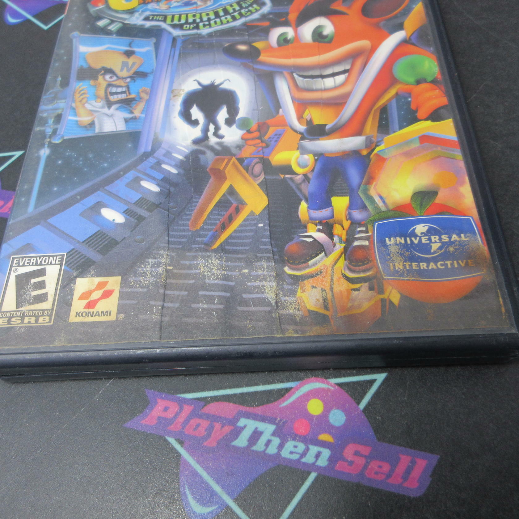 Crash Bandicoot The Wrath of Cortex GH PS2 AD/NM - Very Good