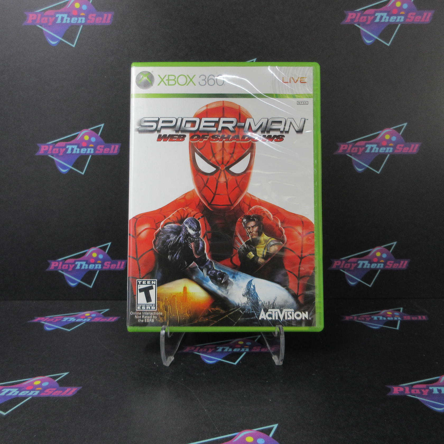 Spider-Man Web of Shadows Xbox 360 AD Complete CIB - Very Good