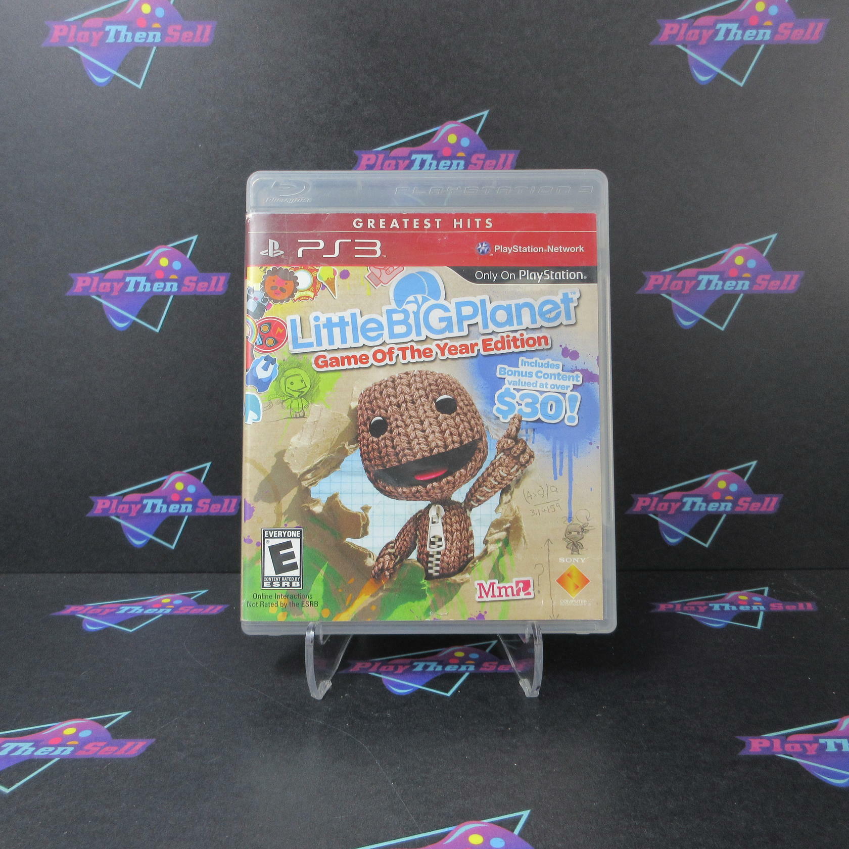 Little Big Planet GOTY Game of the Year GH PS3 PlayStation 3 AD/DD Complete CIB - Very Good