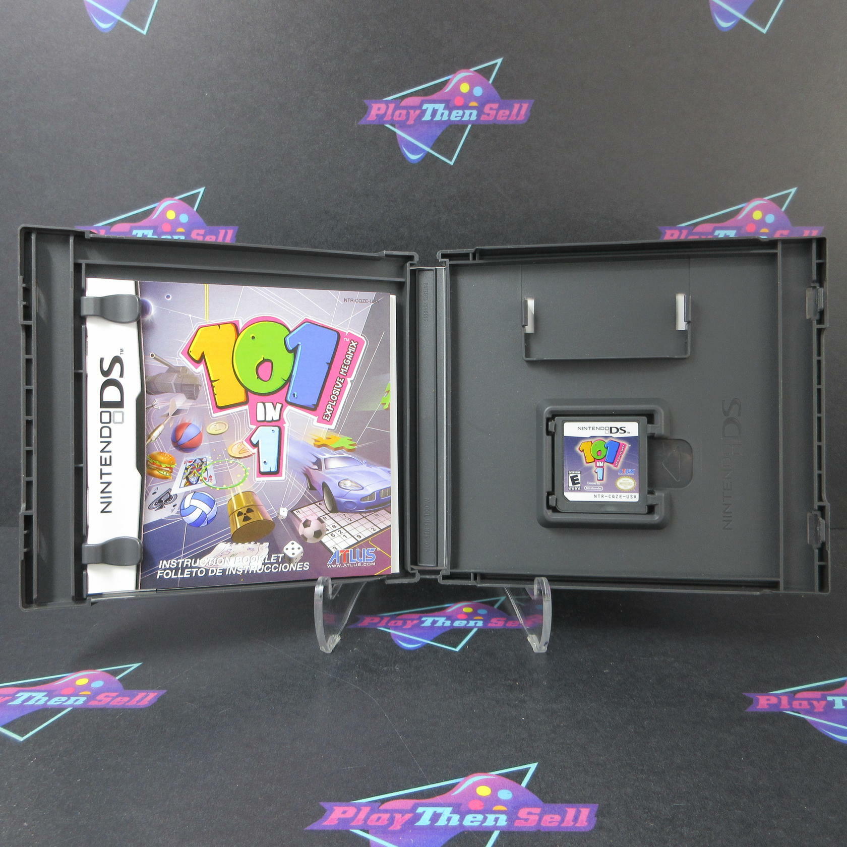 101-in-1 Explosive Megamix Nintendo DS CS Complete CIB - Very Good