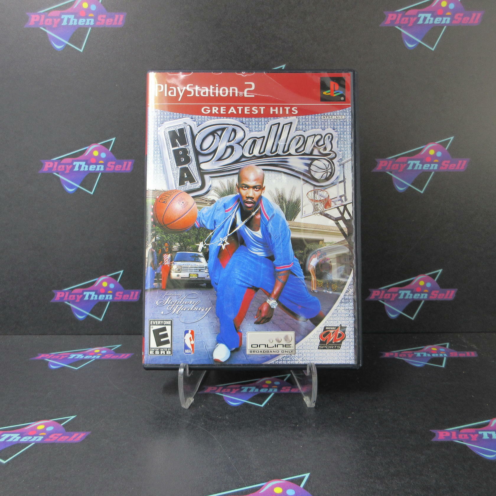NBA Ballers GH PS2 PlayStation 2 AD/NM - Very Good