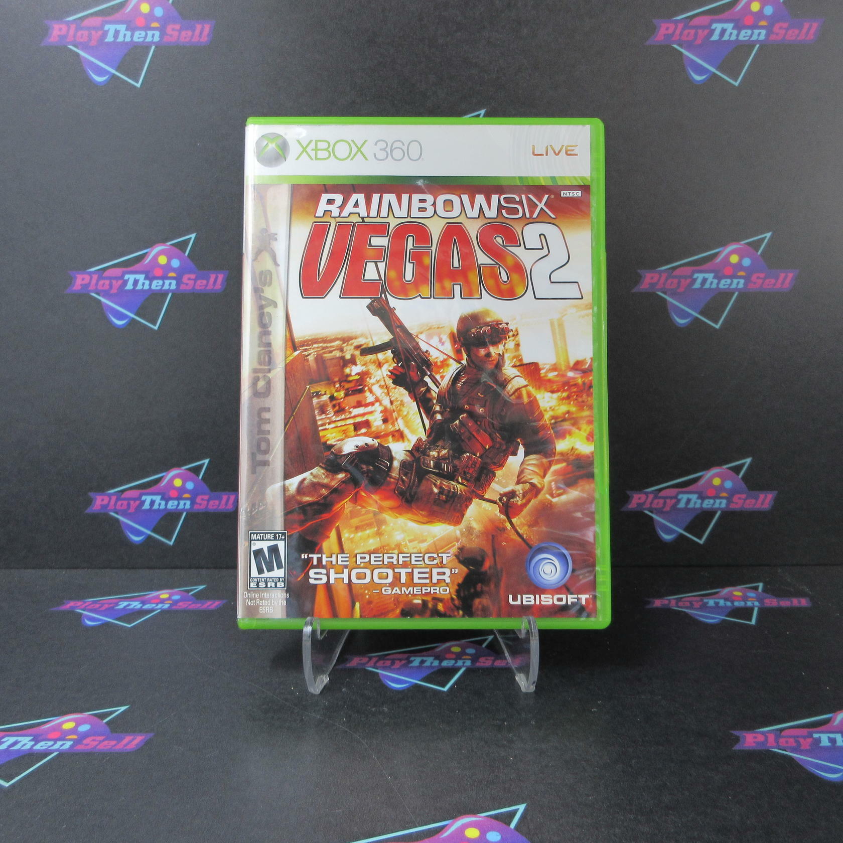 Tom Clancy's Rainbow Six Vegas 2 Xbox 360 DD/NM - Very Good