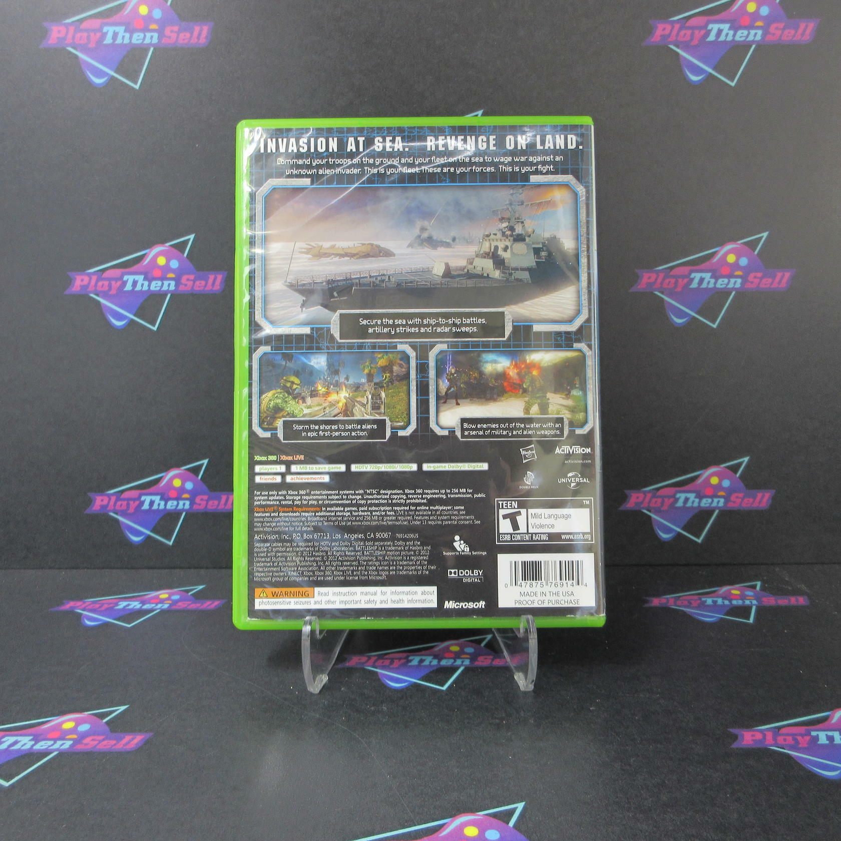 Battleship Xbox 360 AD Complete CIB - Very Good