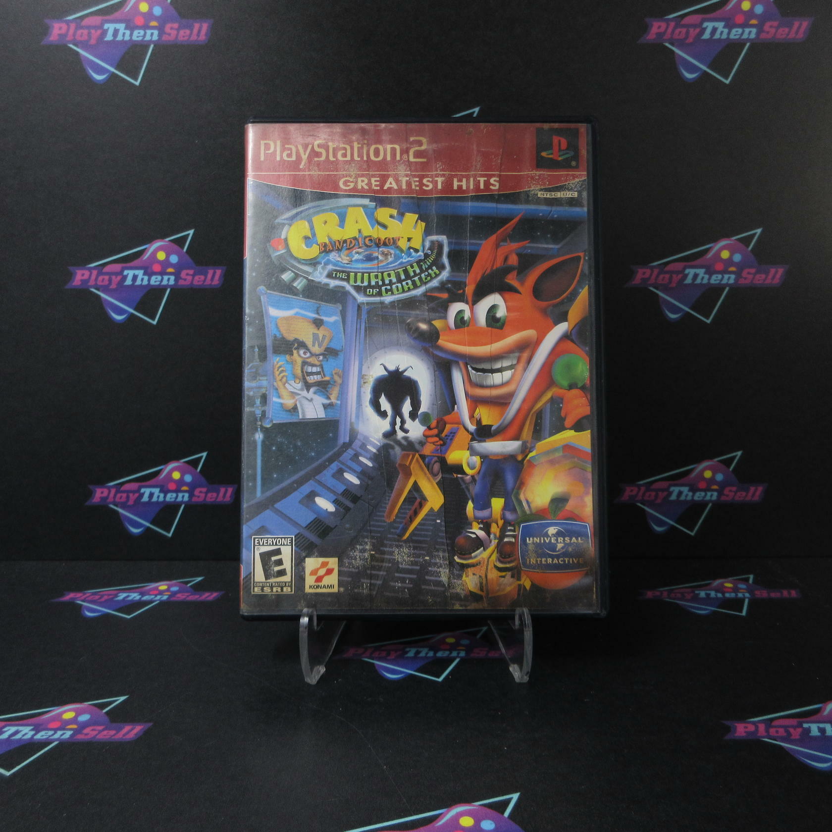 Crash Bandicoot The Wrath of Cortex GH PS2 AD/NM - Very Good
