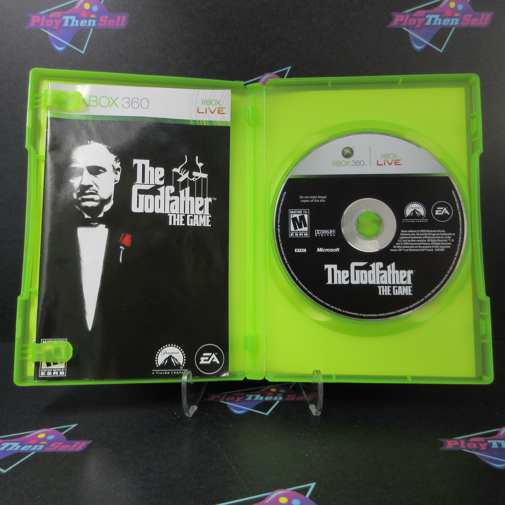 The Godfather Xbox 360 AD/DD Complete CIB - Very Good