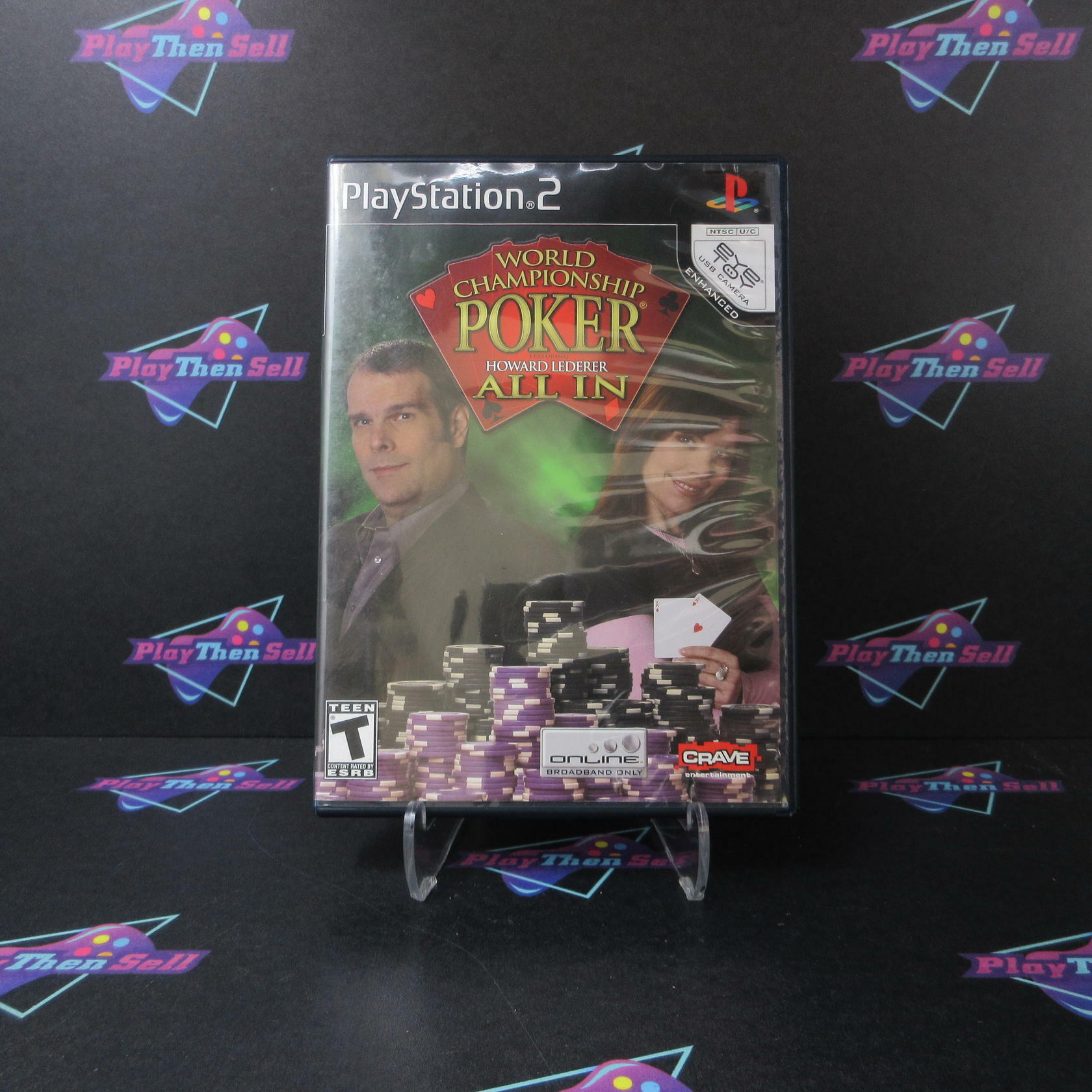 World Championship Poker All In PS2 PlayStation 2 - Very Good