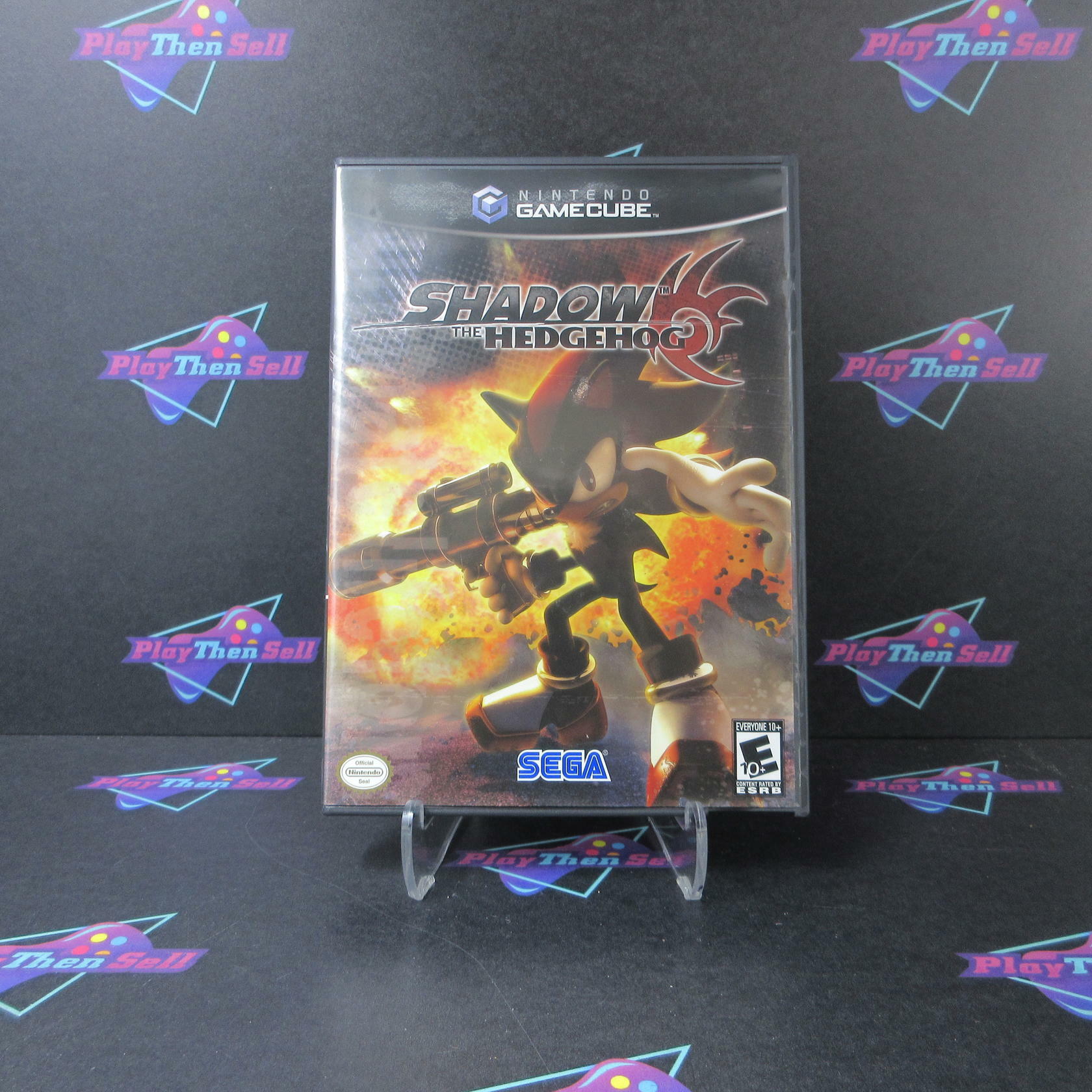 Shadow The Hedgehog Nintendo Gamecube MD Complete CIB - Very Good