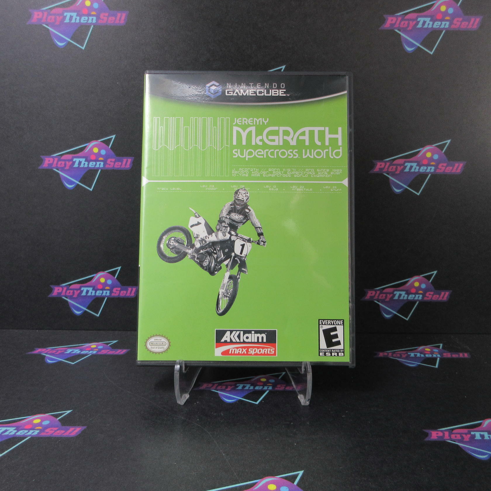 Jeremy McGrath Supercross World Nintendo GameCube - Like New