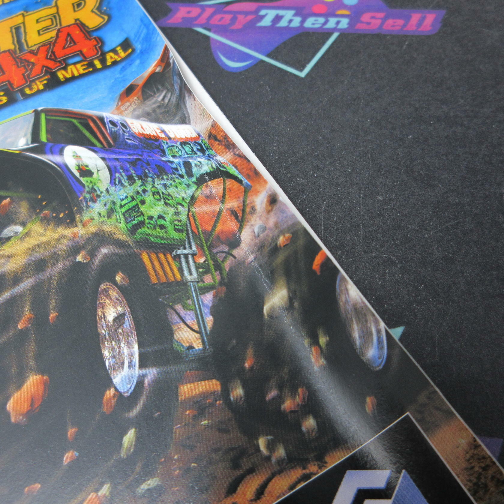 Monster 4X4 Masters of Metal Nintendo GameCube MD + Reg Card Complete CIB - Very Good