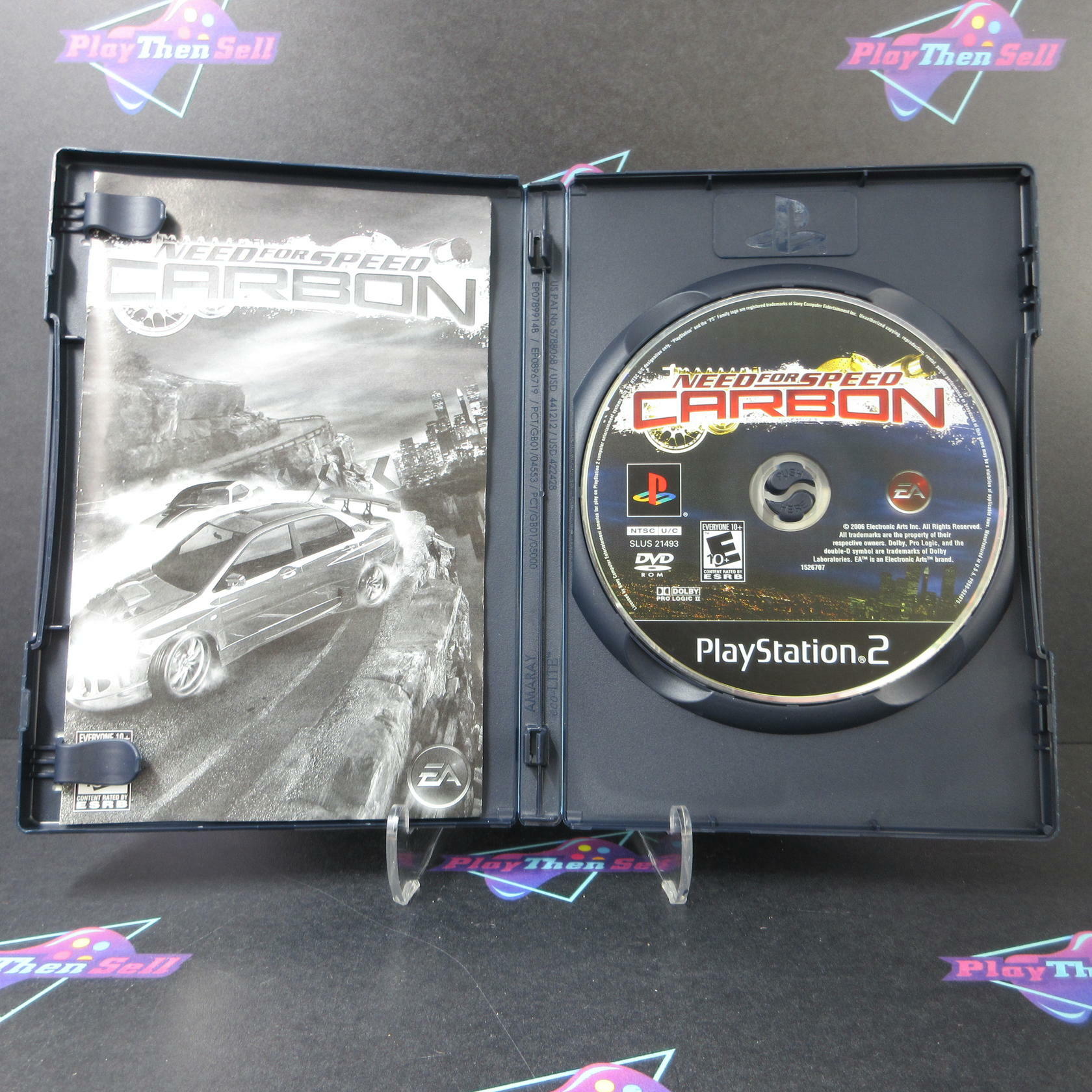 Need for Speed Carbon PS2 PlayStation 2 AD Complete CIB - Very Good