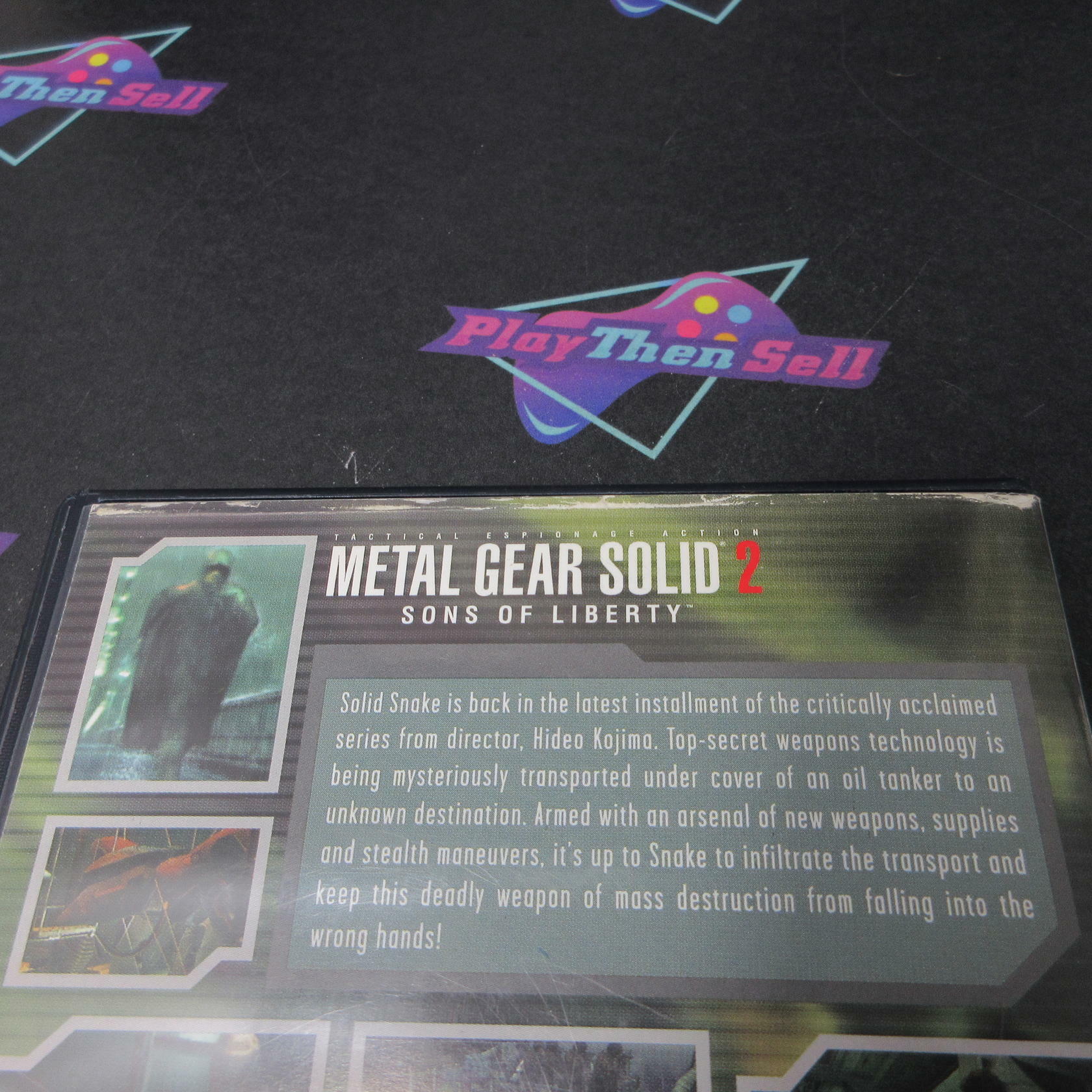 Metal Gear Solid 2 Sons of Liberty GH Disc PS2 PlayStation 2 AD/NM - Very Good