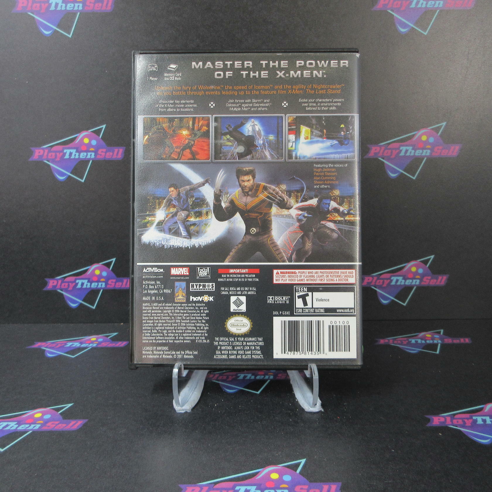 X-Men The Official Game Nintendo Gamecube - Very Good