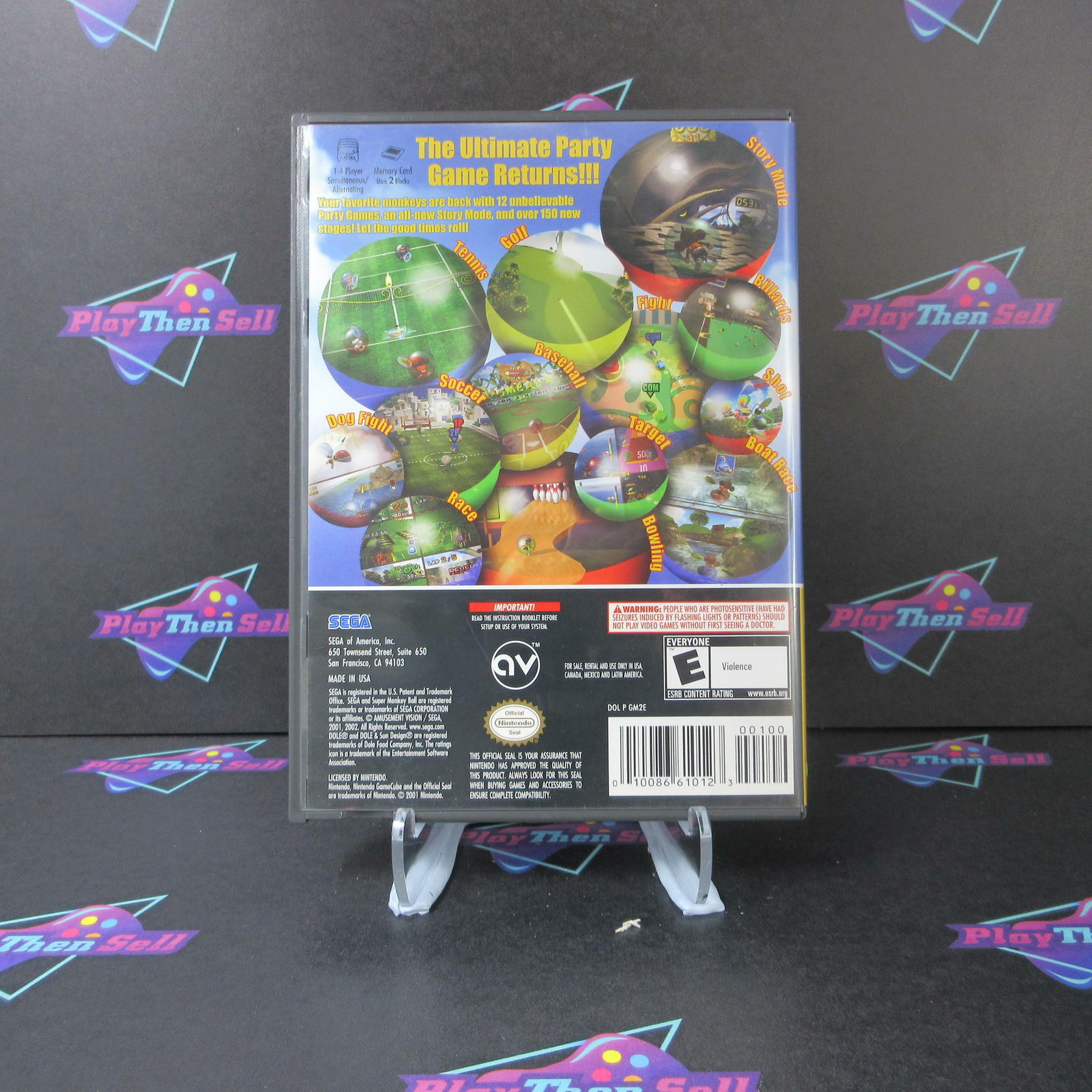 Super Monkey Ball 2 Players Choice Nintendo GameCube - Very Good