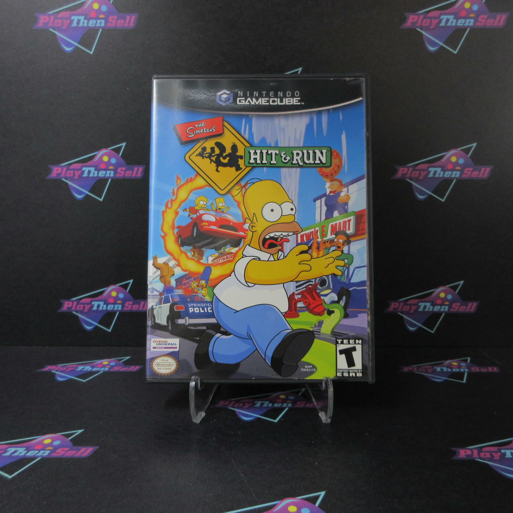 Simpsons Hit and Run Nintendo GameCube - Very Good