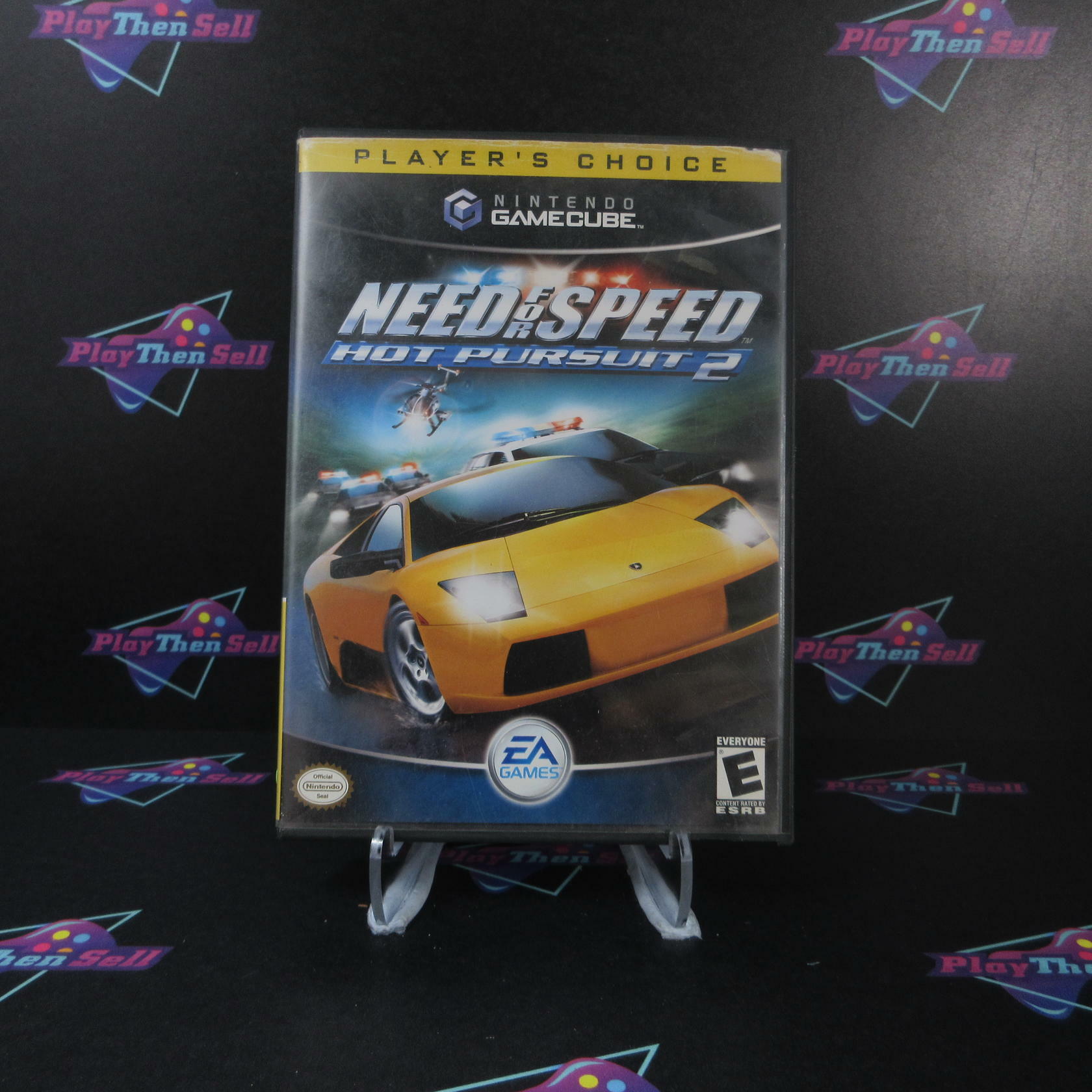 Need for Speed Hot Pursuit 2 Player's Choice Nintendo Gamecube - Very Good