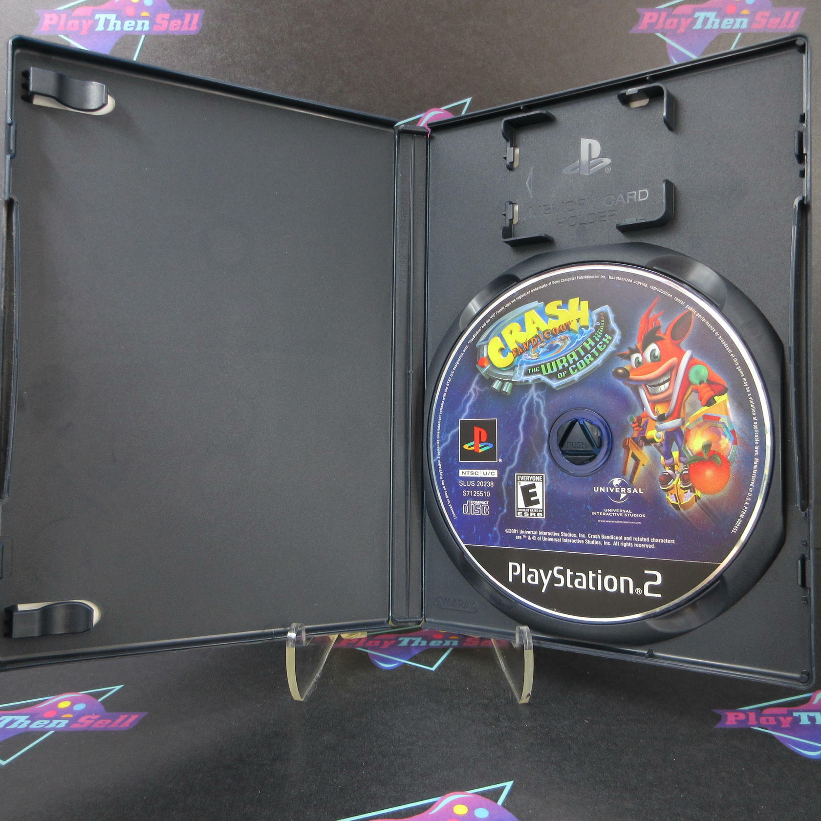 Crash Bandicoot The Wrath of Cortex PS2 PlayStation 2 - Very Good
