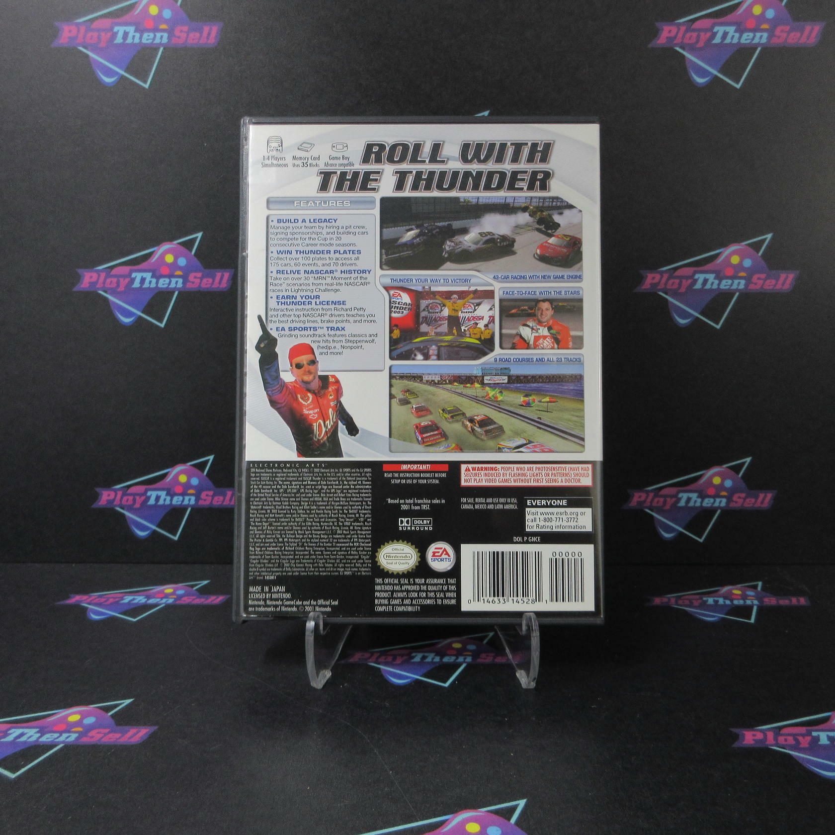 NASCAR Thunder 2003 Nintendo GameCube MD Complete CIB - Very Good
