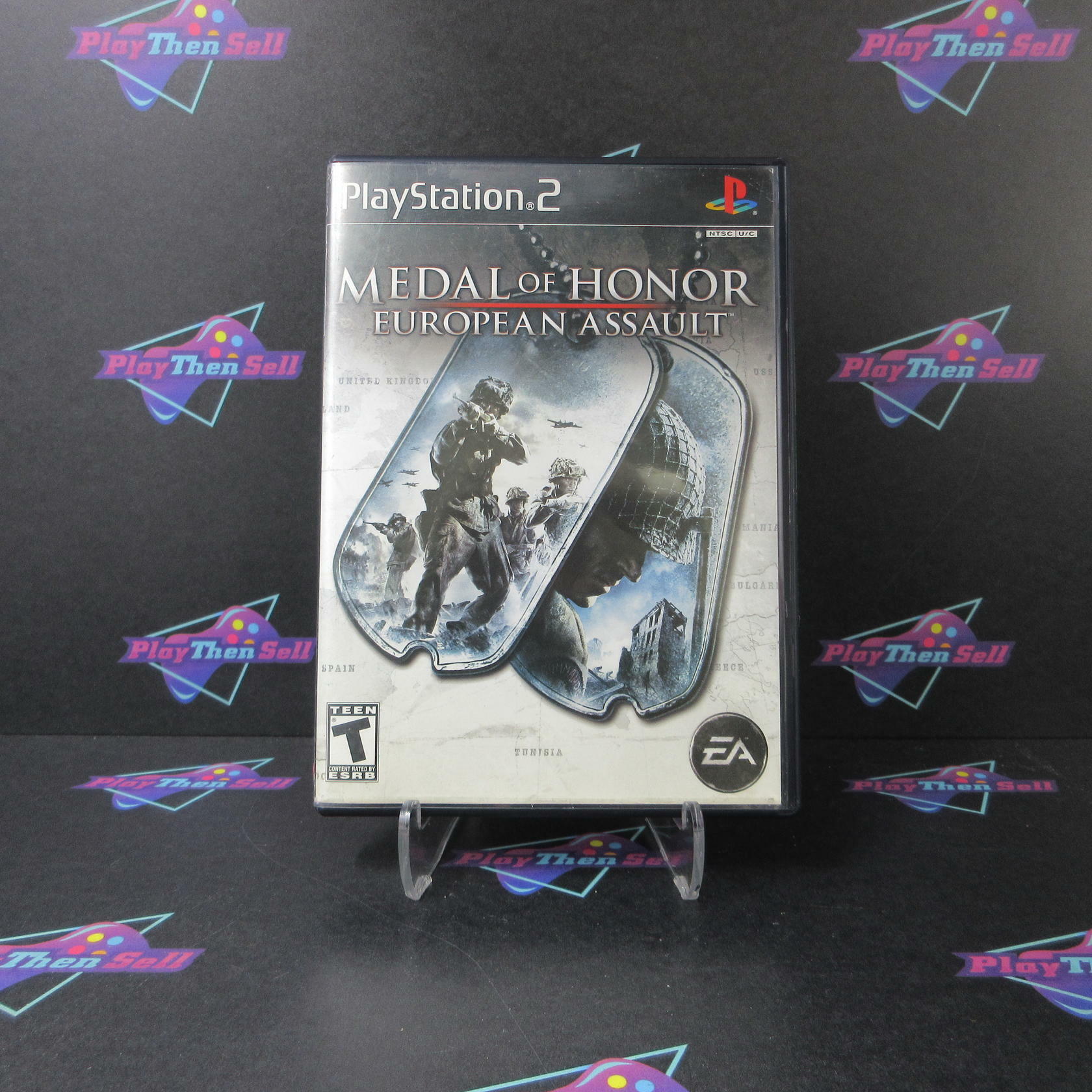 Medal of Honor European Assault PS2 PlayStation 2 AD/NM - Very Good