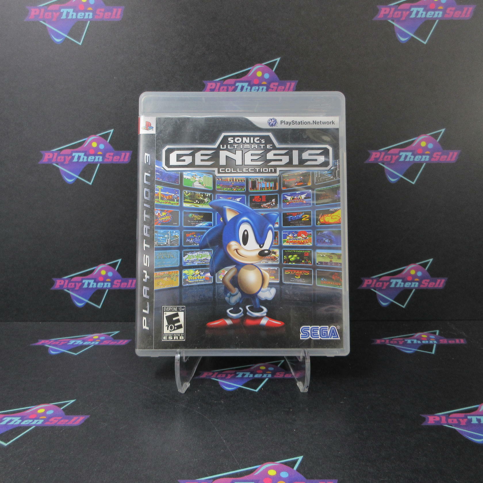 Sonic's Ultimate Genesis Collection PS3 PlayStation 3 AD Complete CIB - Very Good