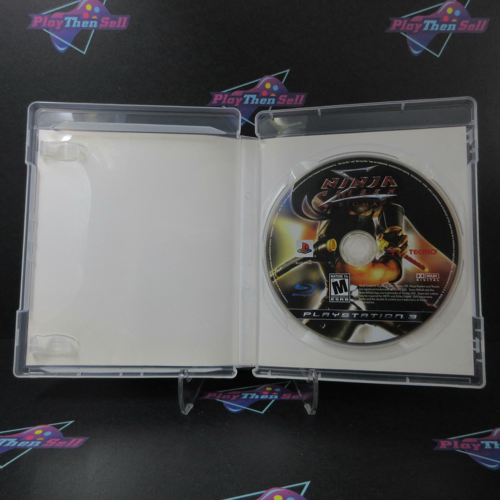 Ninja Gaiden Sigma PS3 PlayStation 3 AD/NM - Very Good