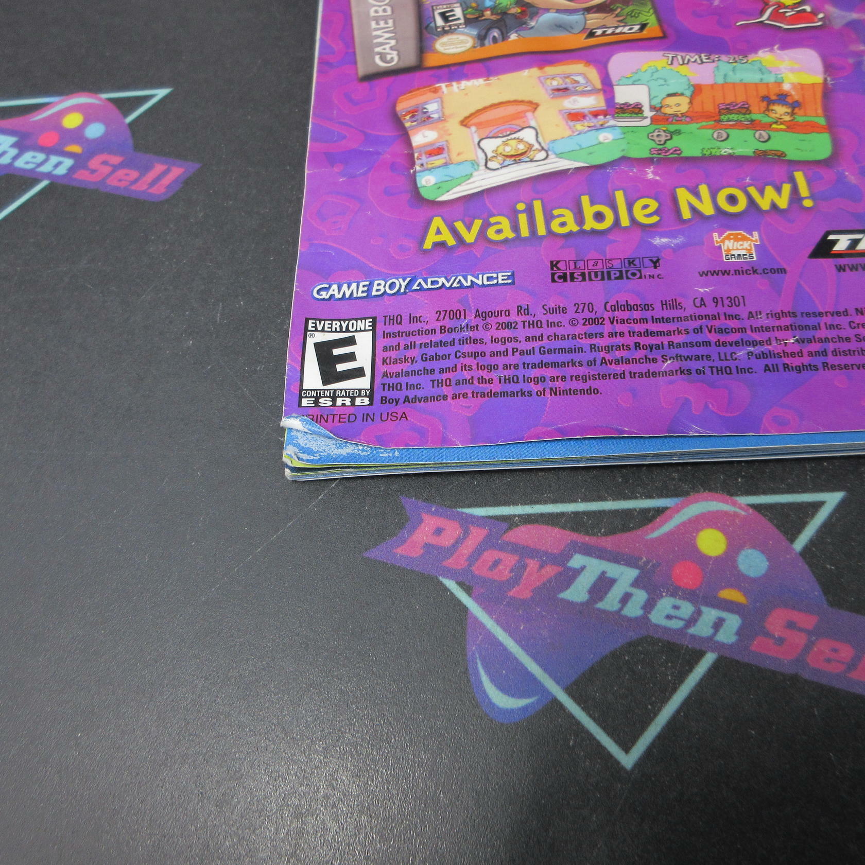 Rugrats Royal Ransom Nintendo GameCube MD Complete CIB - Very Good