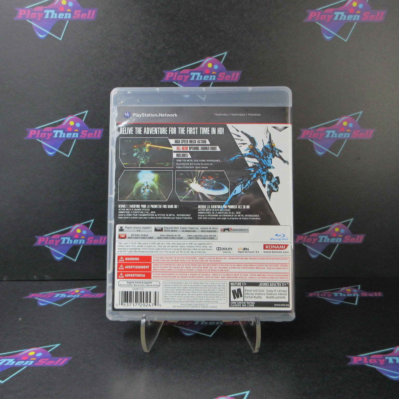 Zone of the Enders HD Collection PS3 PlayStation 3 - Like New
