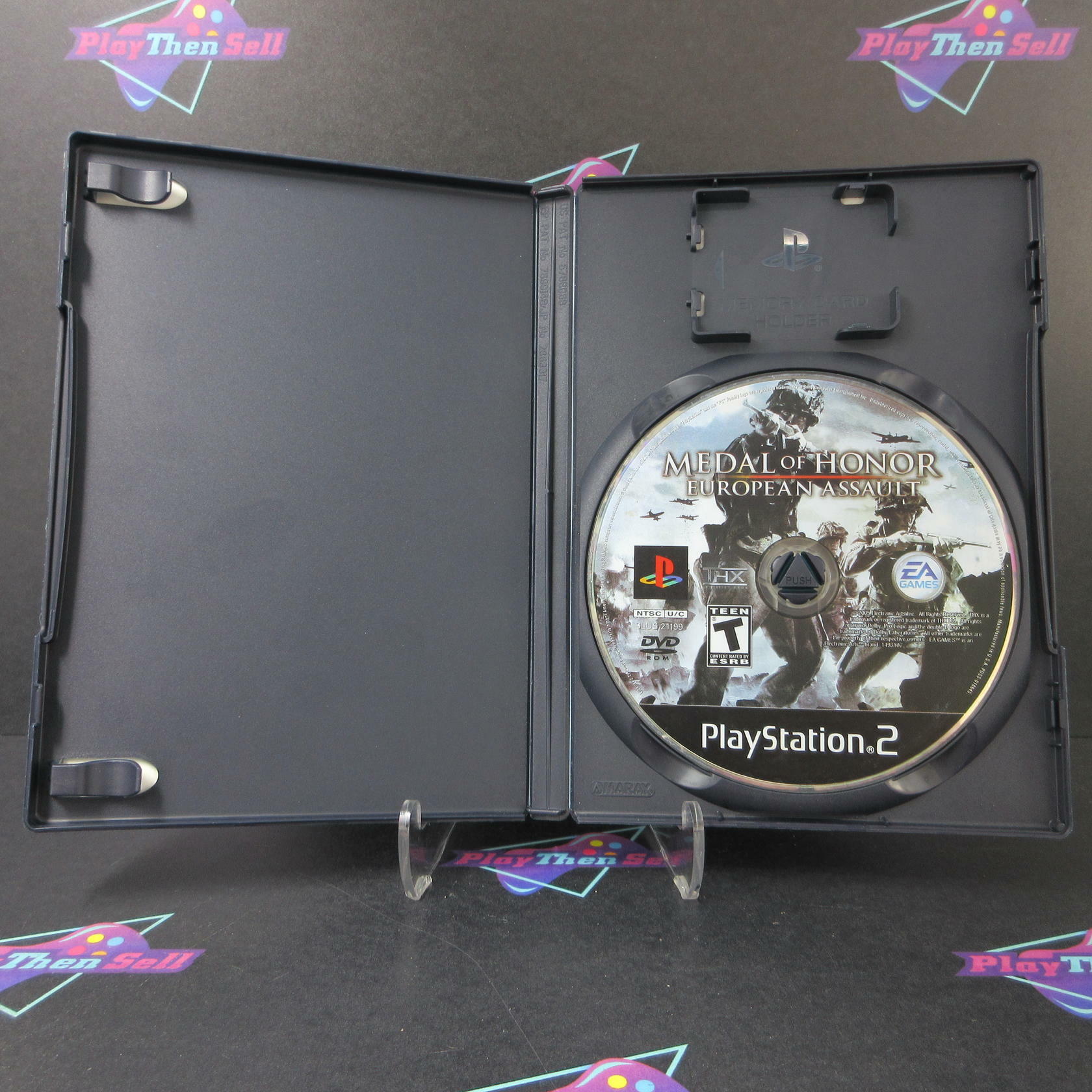 Medal of Honor European Assault PS2 PlayStation 2 AD/NM - Very Good