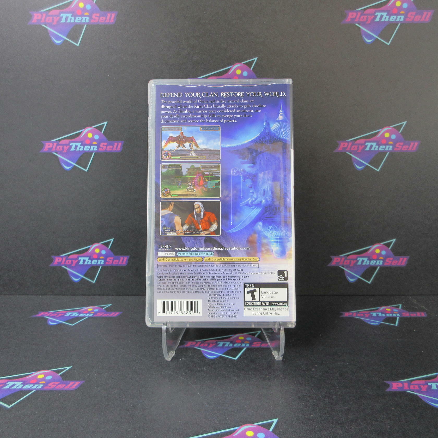 Kingdom of Paradise Sony PSP - Very Good